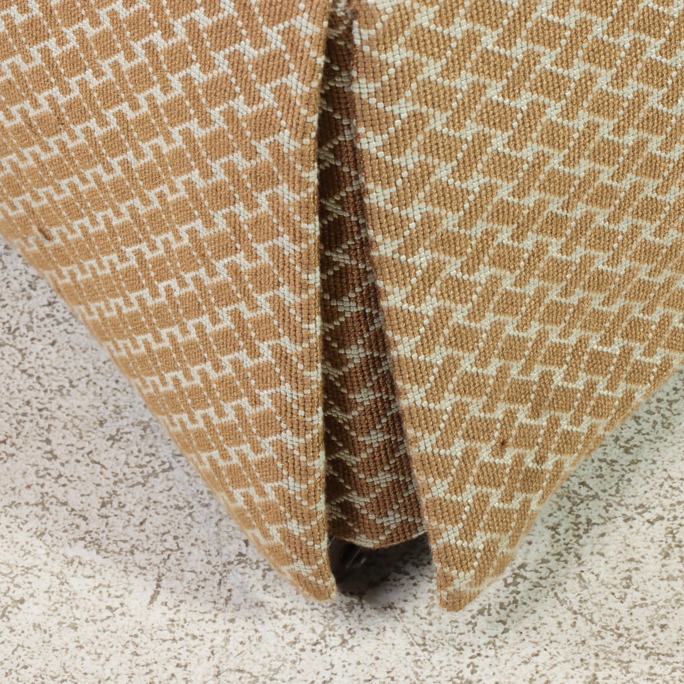 Century Furniture Custom-Upholstered Mahogany Easy Armchair, Early 20th Century