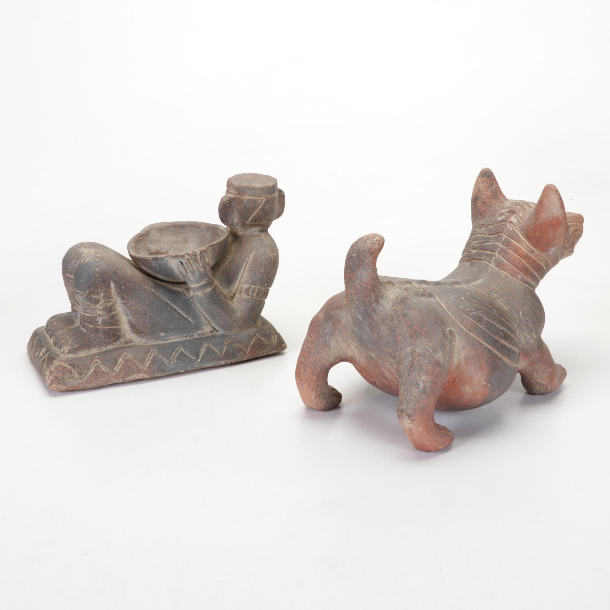 Mexican Pottery Bowls and Vases