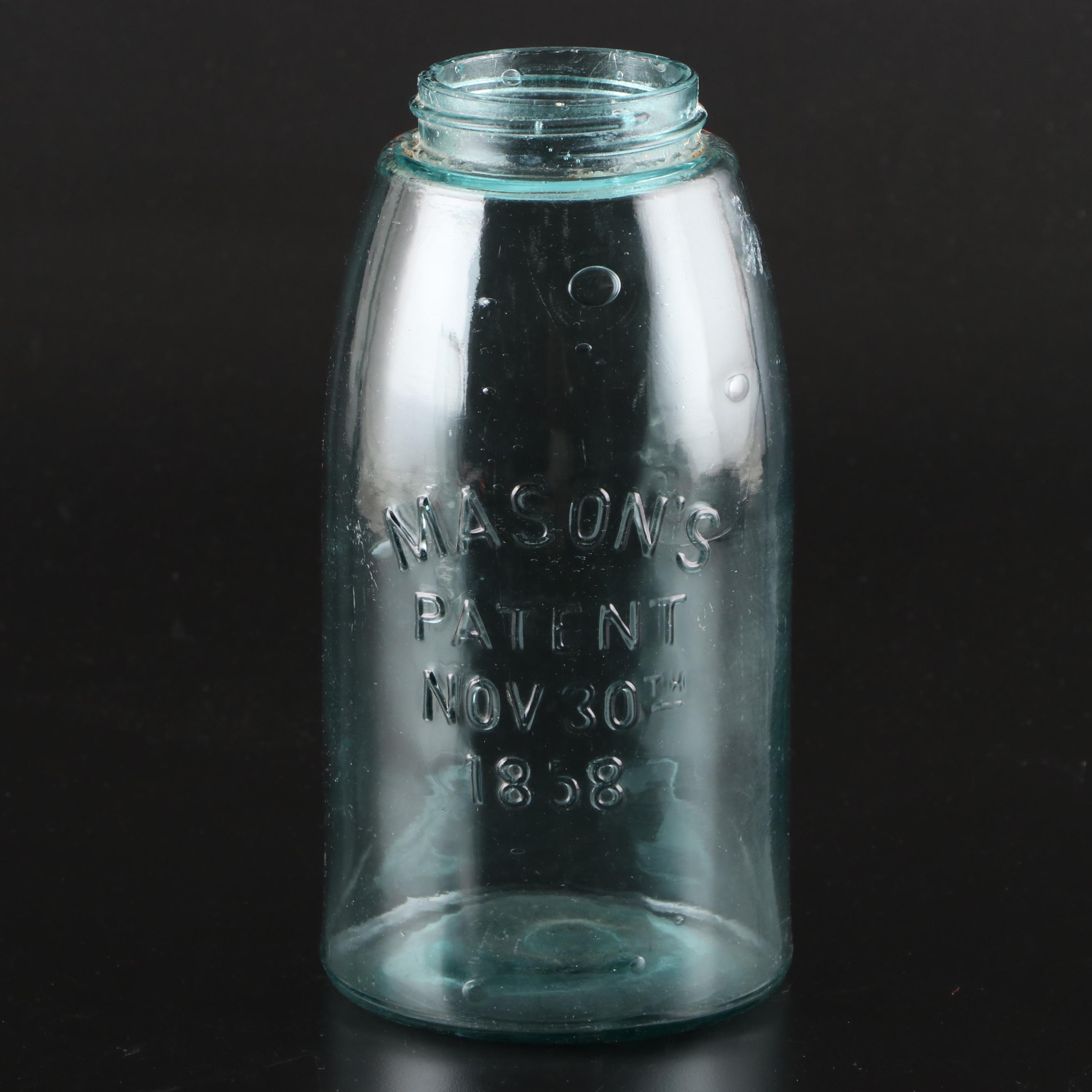 Ball and Mason's Glass Canning Jars