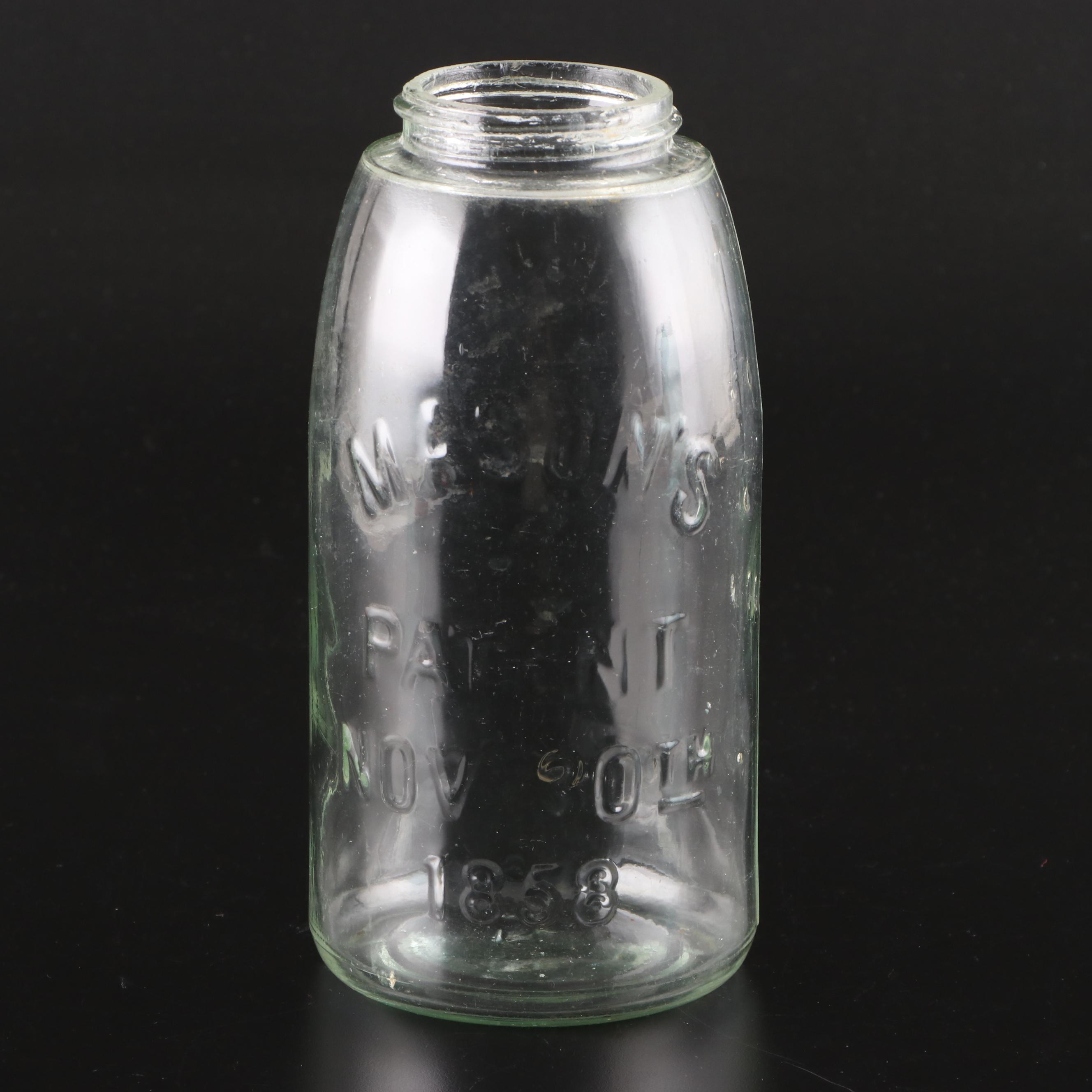 Ball and Mason's Glass Canning Jars