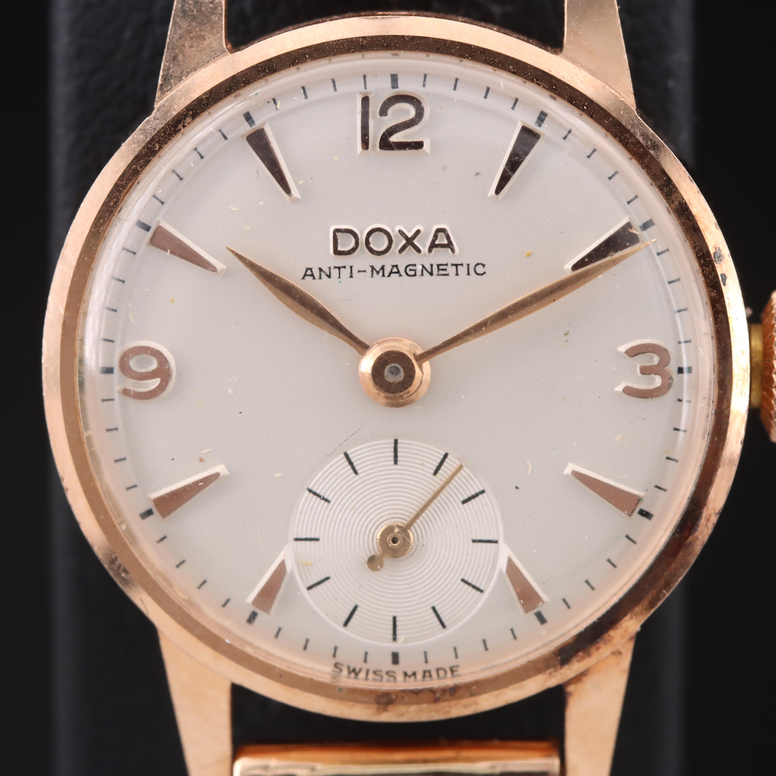 Doxa 14K Hand Wind Watch