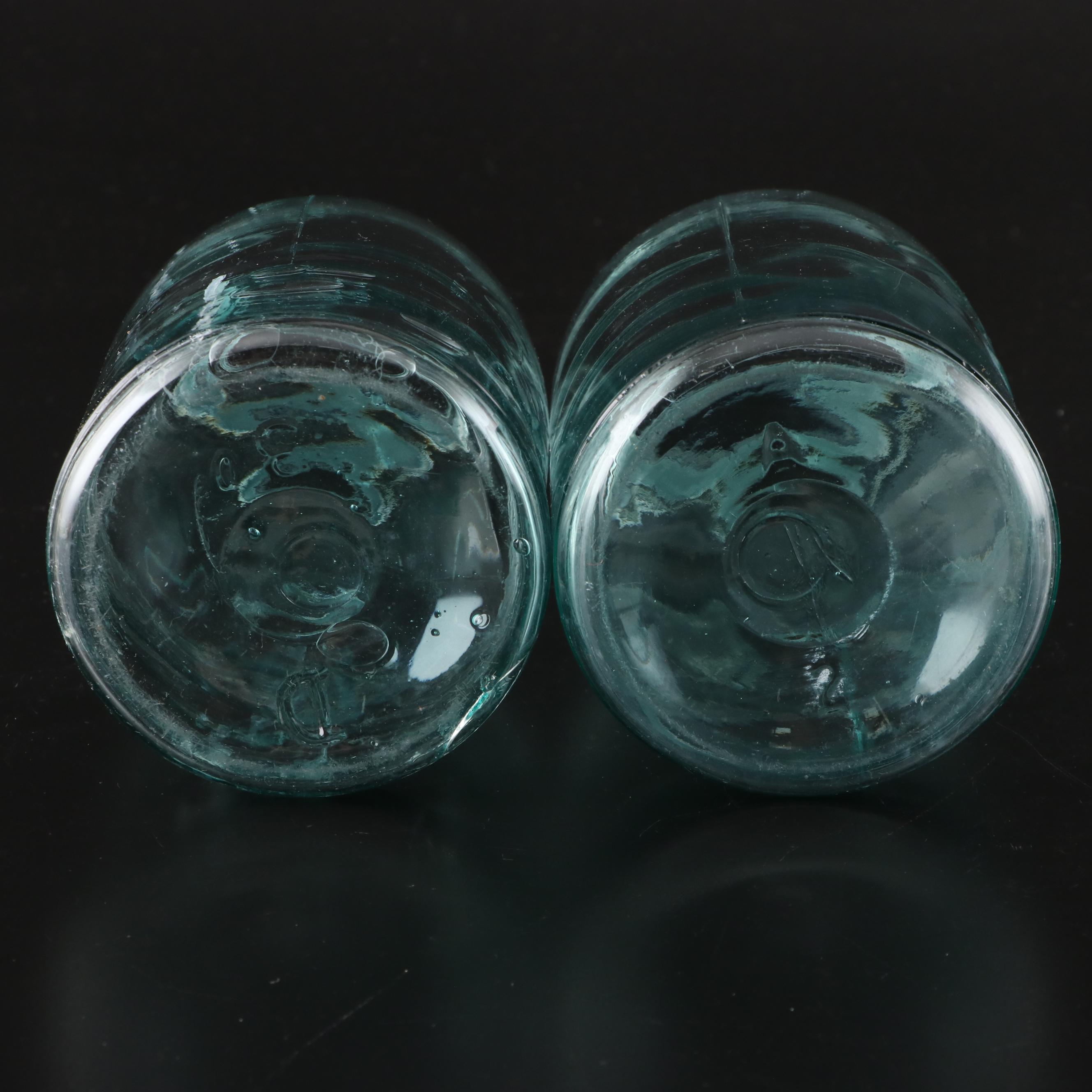 Ball and Mason's Glass Canning Jars