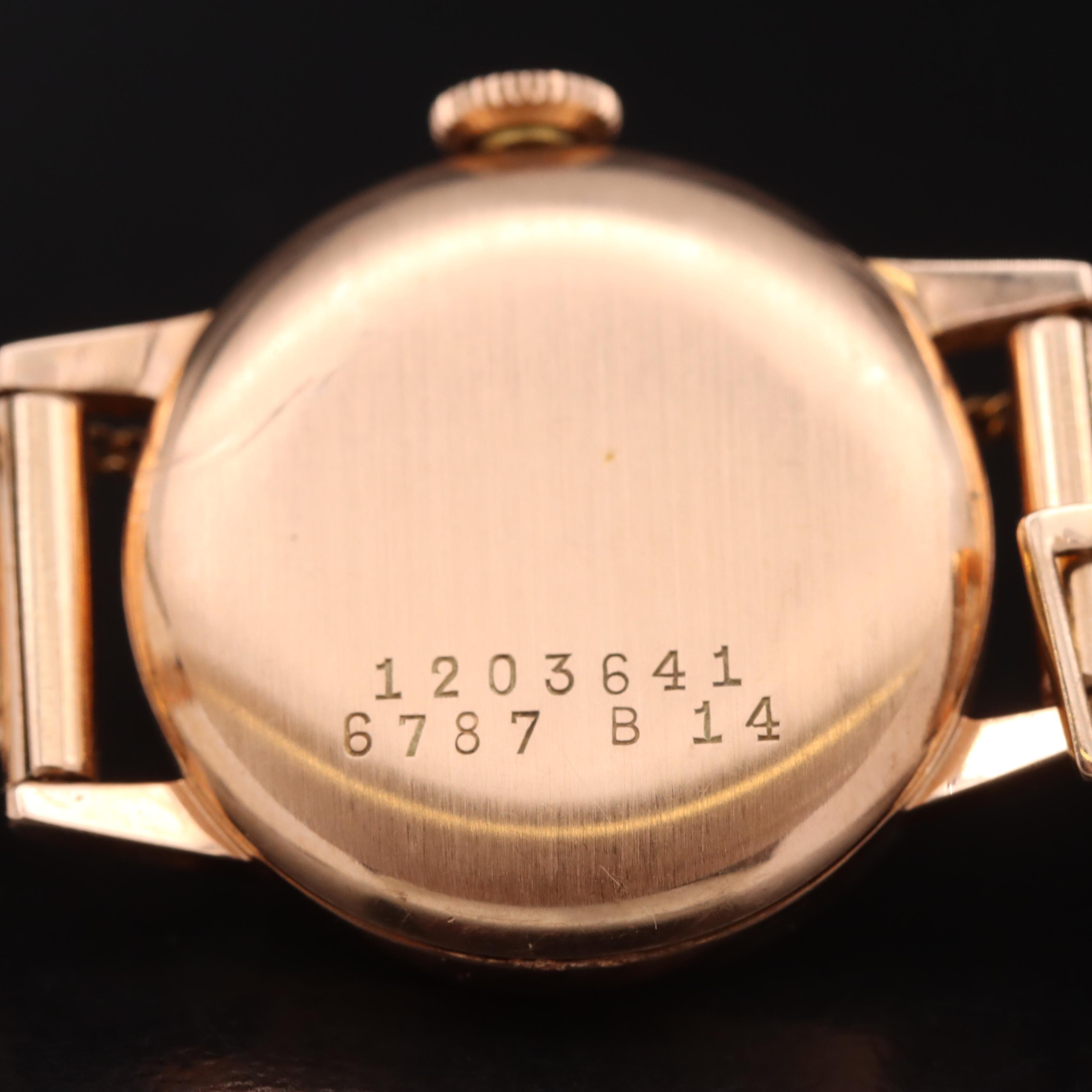 Doxa 14K Hand Wind Watch