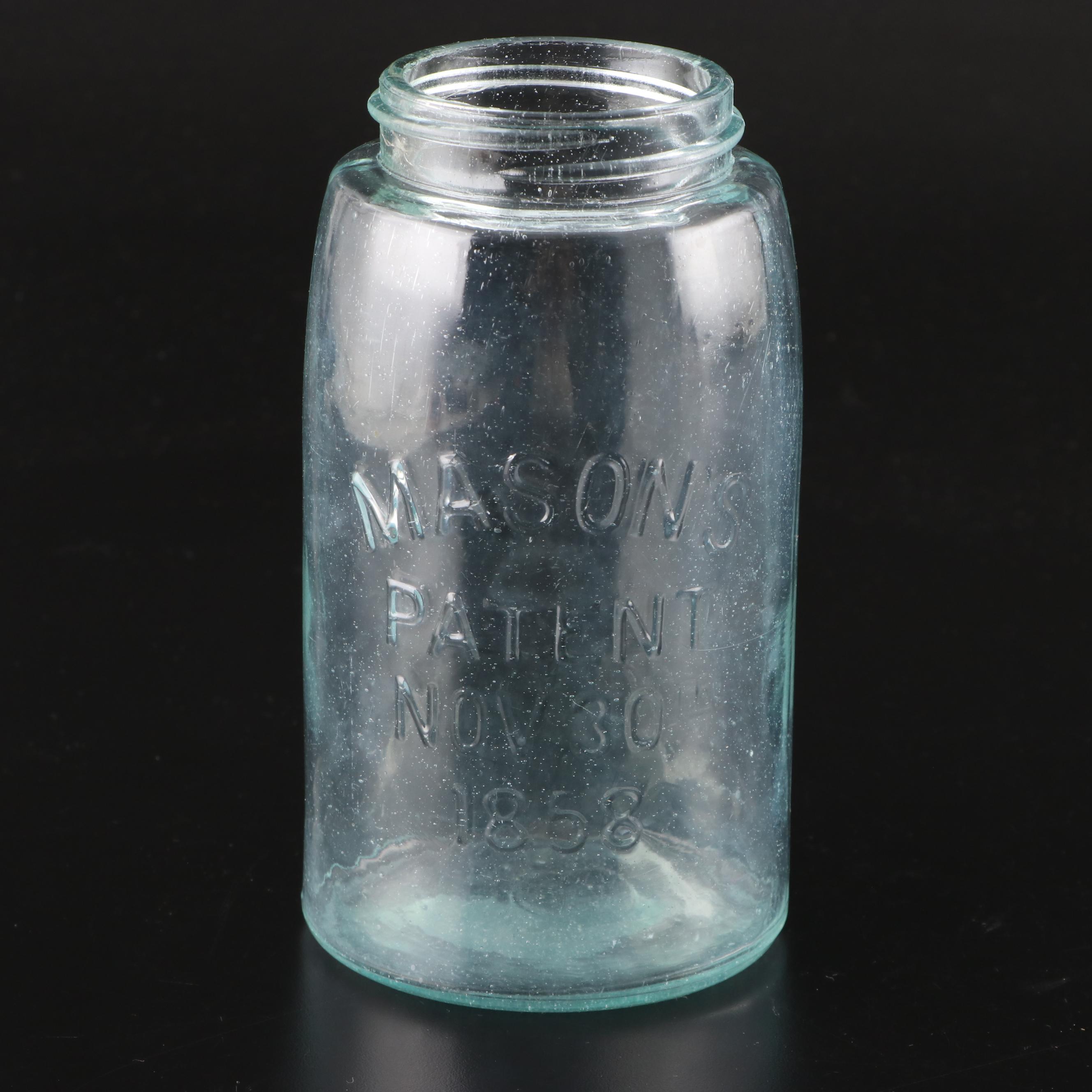 Ball and Mason's Glass Canning Jars