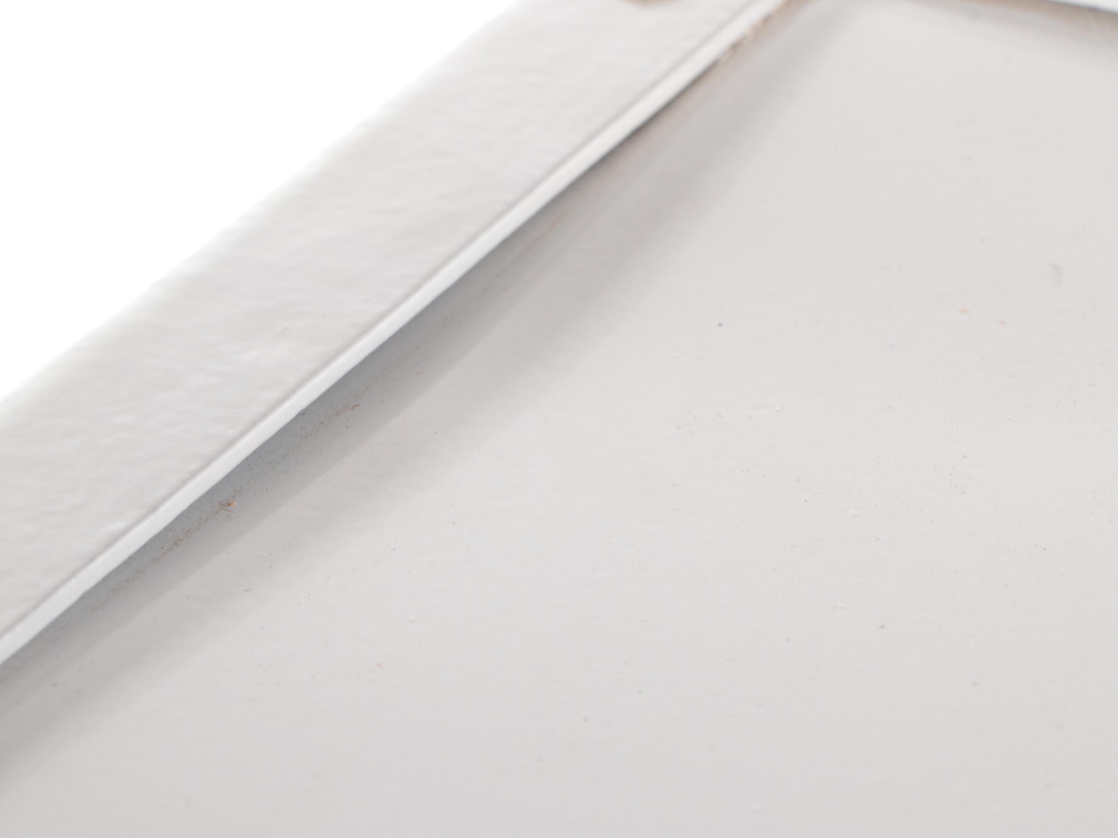 Matthew Izzo Home "Sofia" Brass, Painted Metal and Rattan 2-Door Sideboard