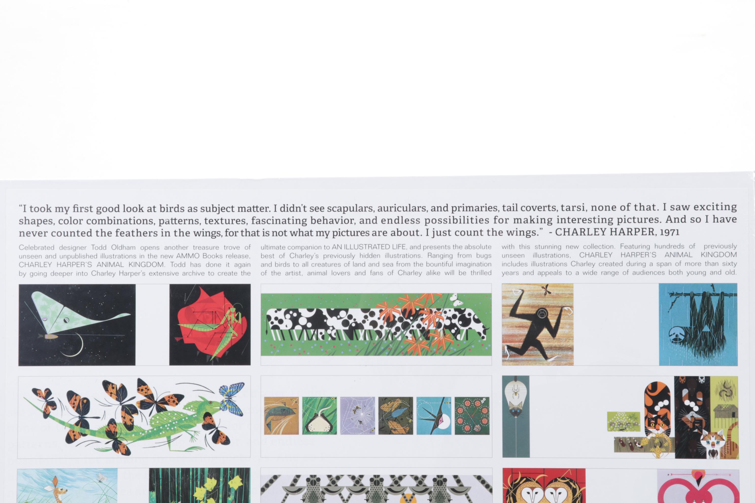 "Charley Harper's Animal Kingdom" Monograph by Todd Oldham, 2012
