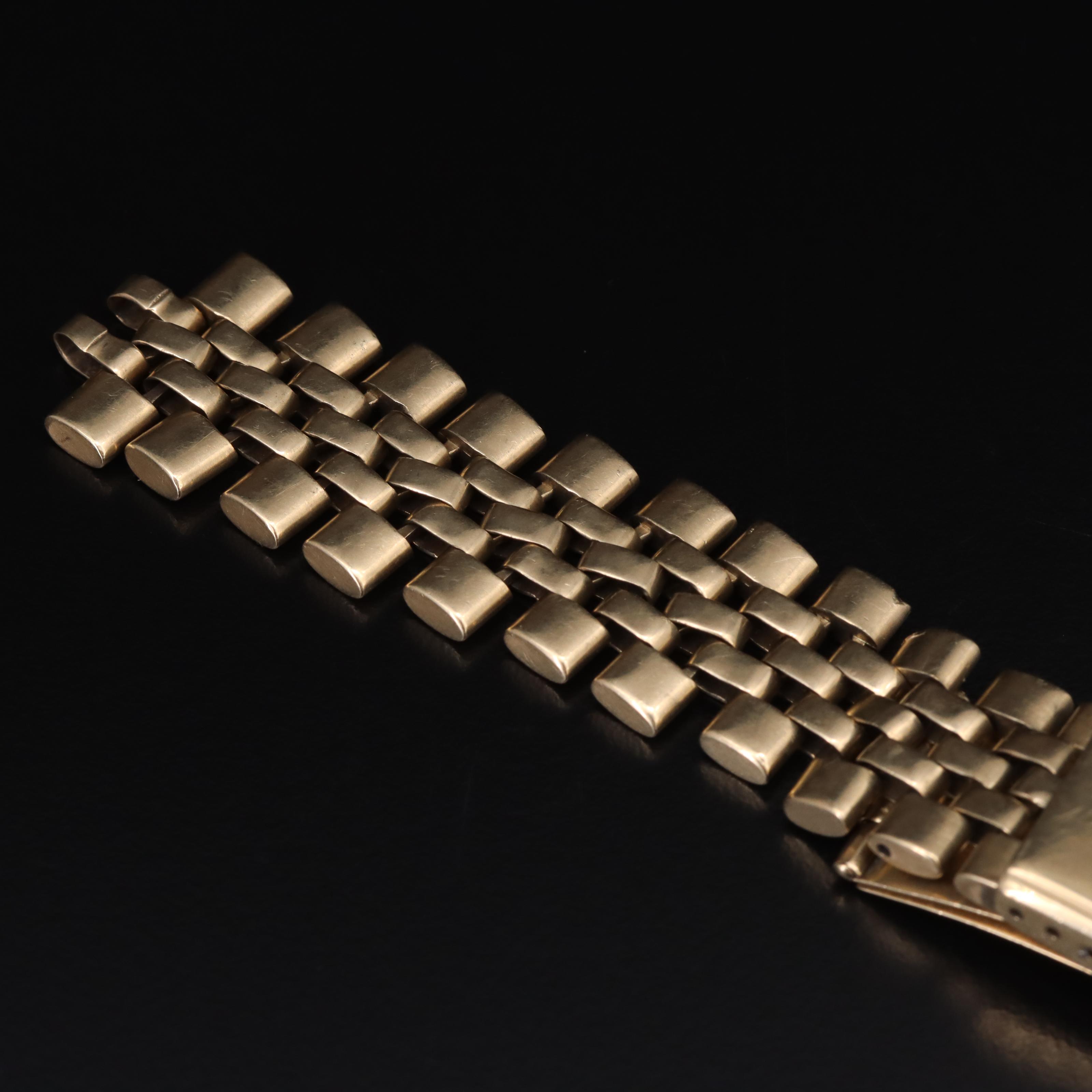 1970s Rolex 14K Jubilee Bracelet