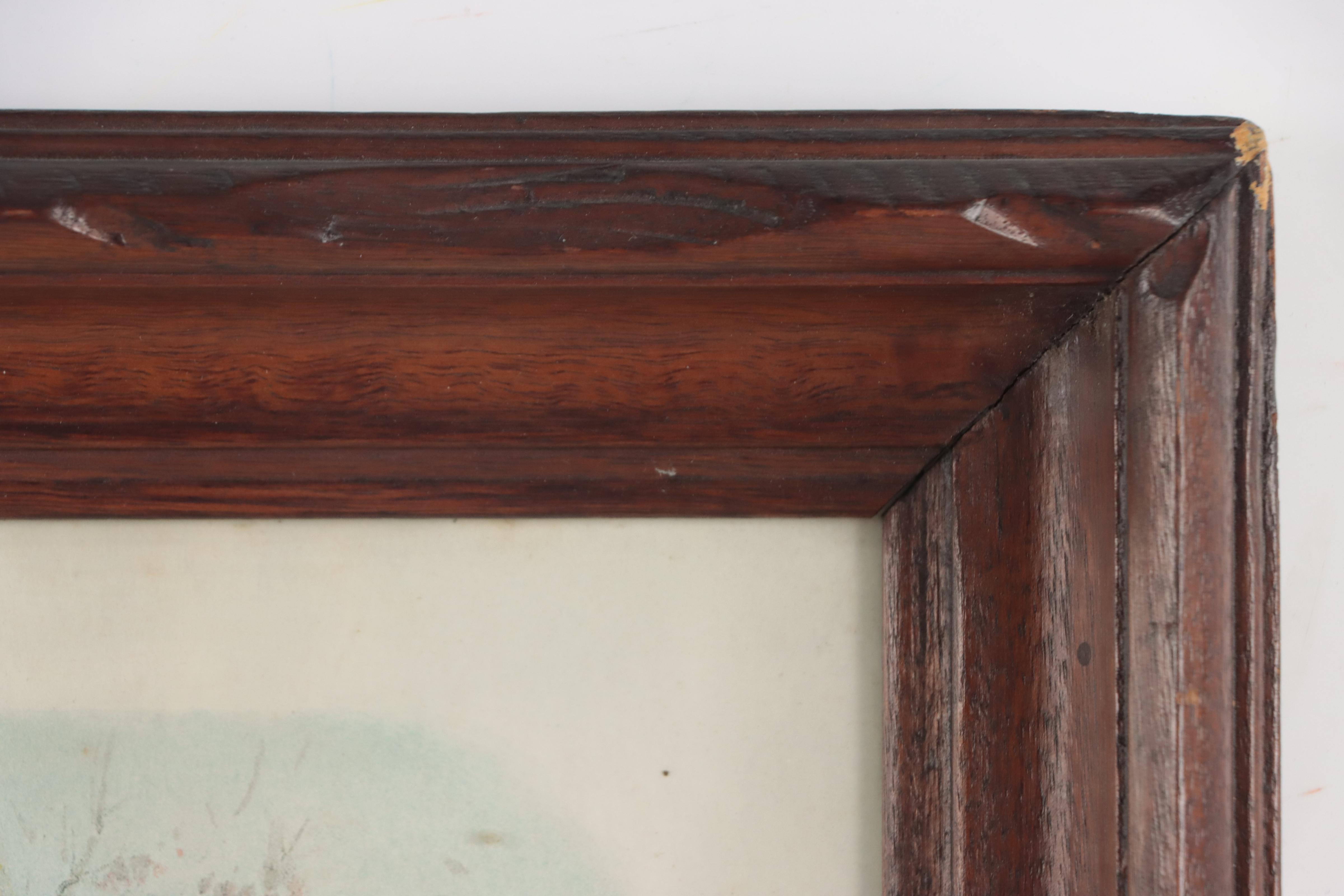 Chandler Color Lithograph "The Old Water Mill"