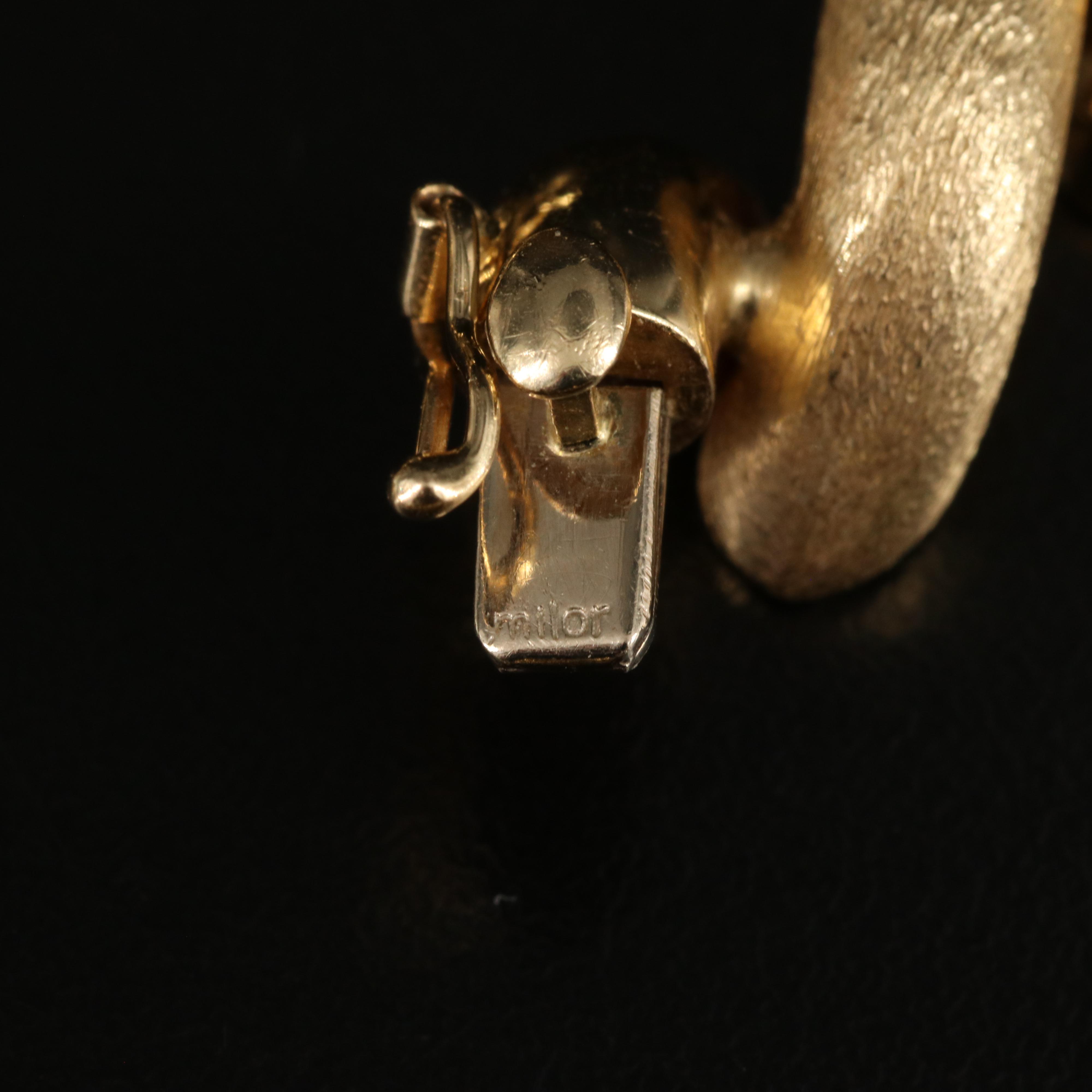 Italian 14K Graduated San Marco Chain Necklace