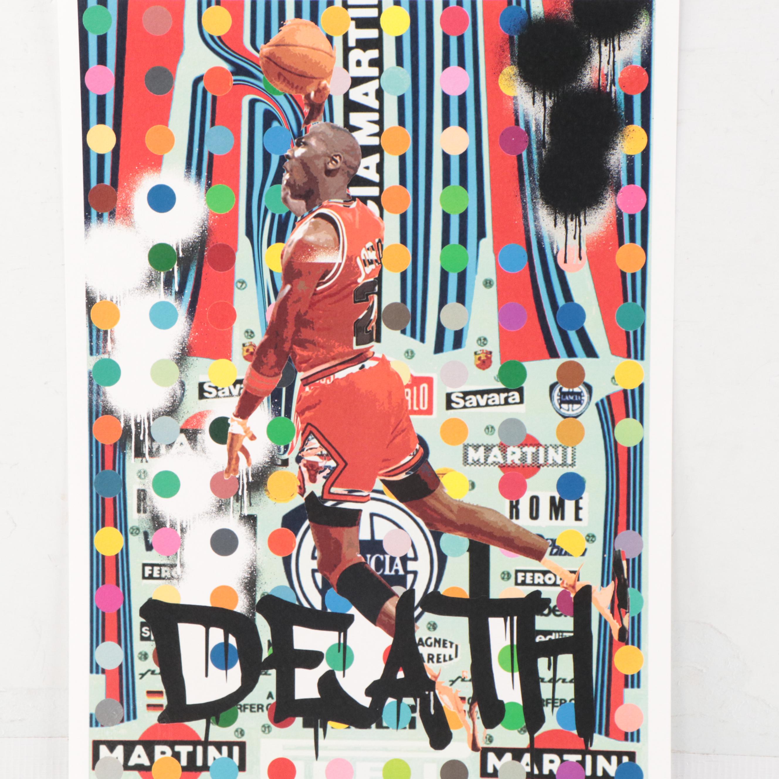 Death NYC Pop Art Graphic Print, 2020