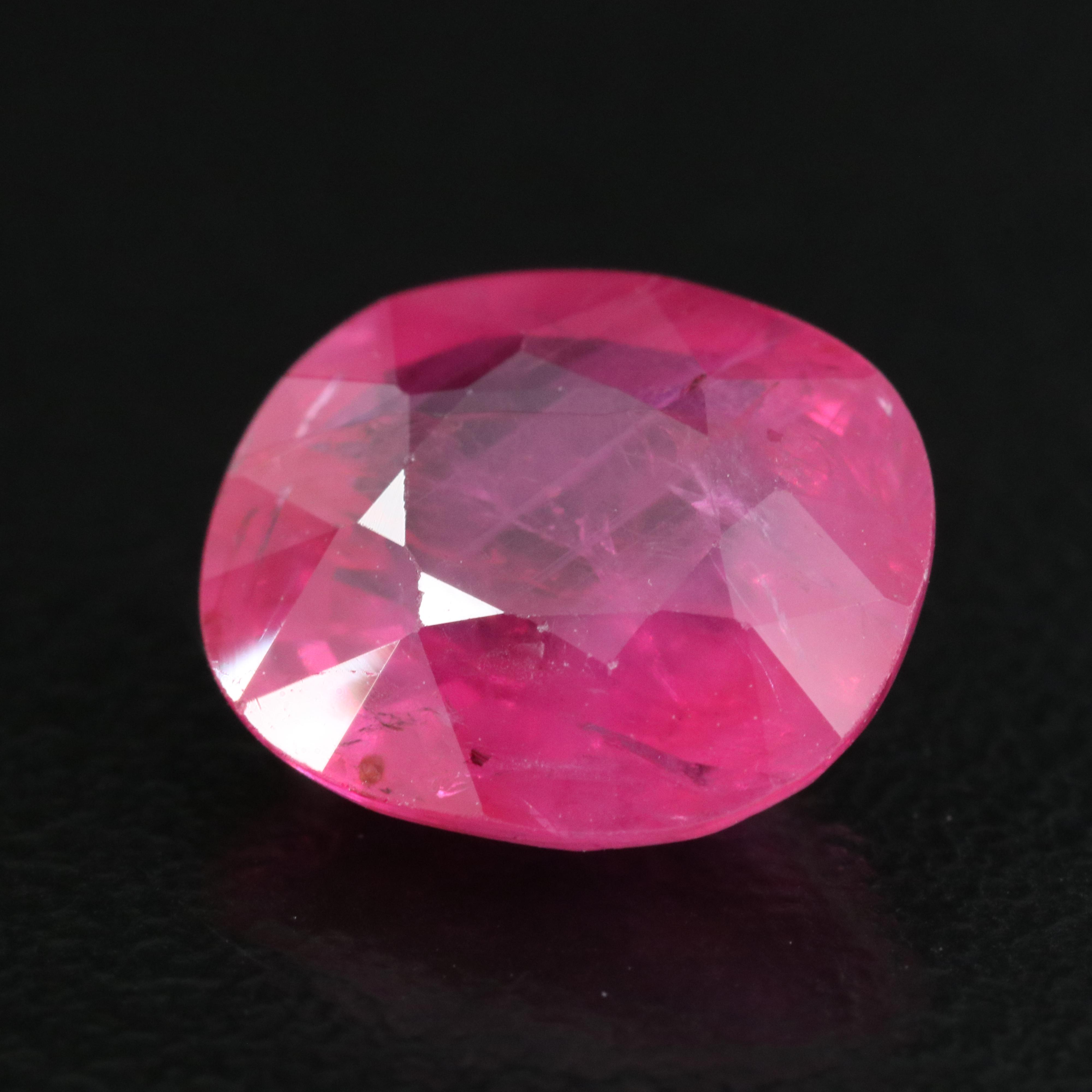 Loose 4.38 CT Ruby