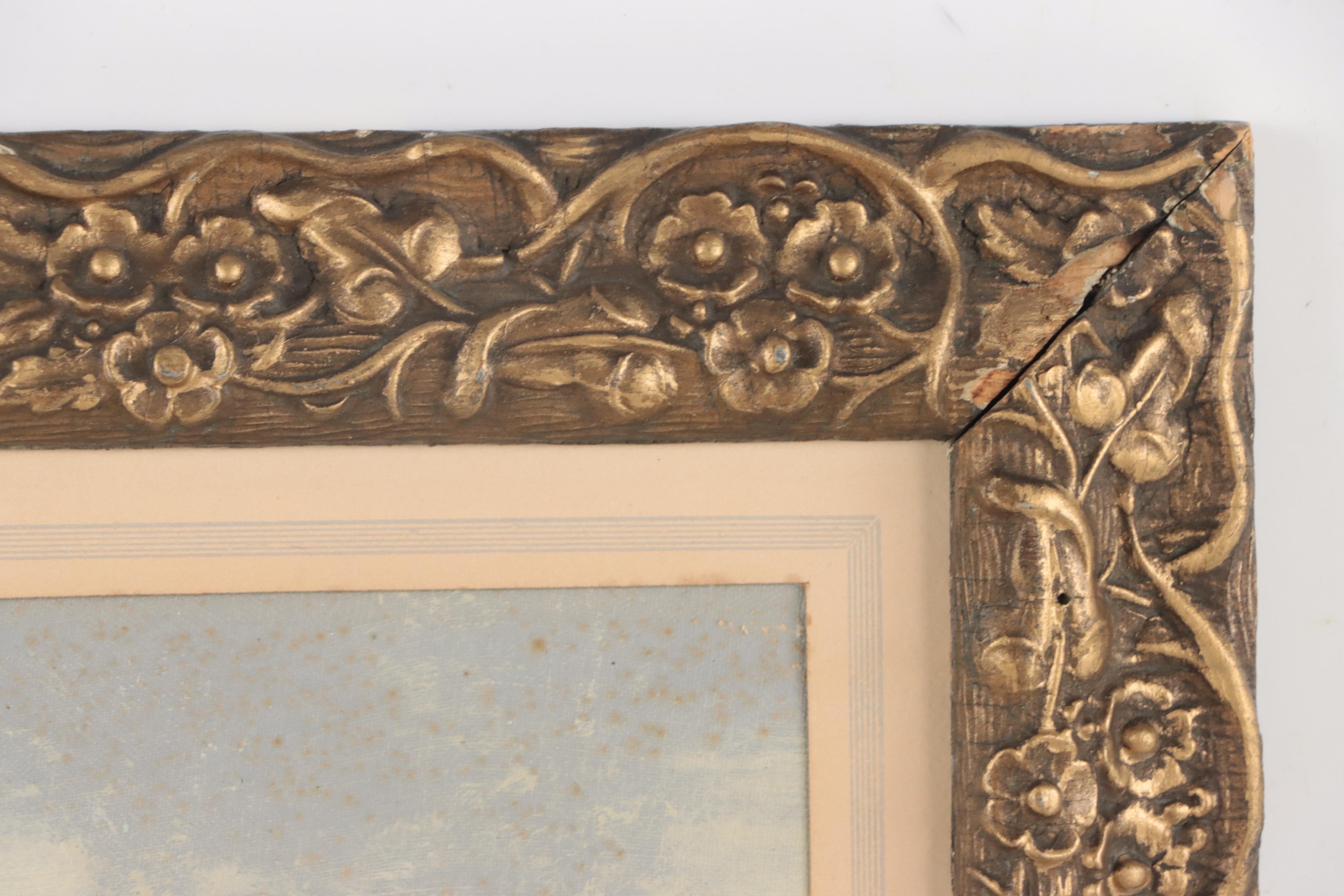 Naive Landscape Oil Painting