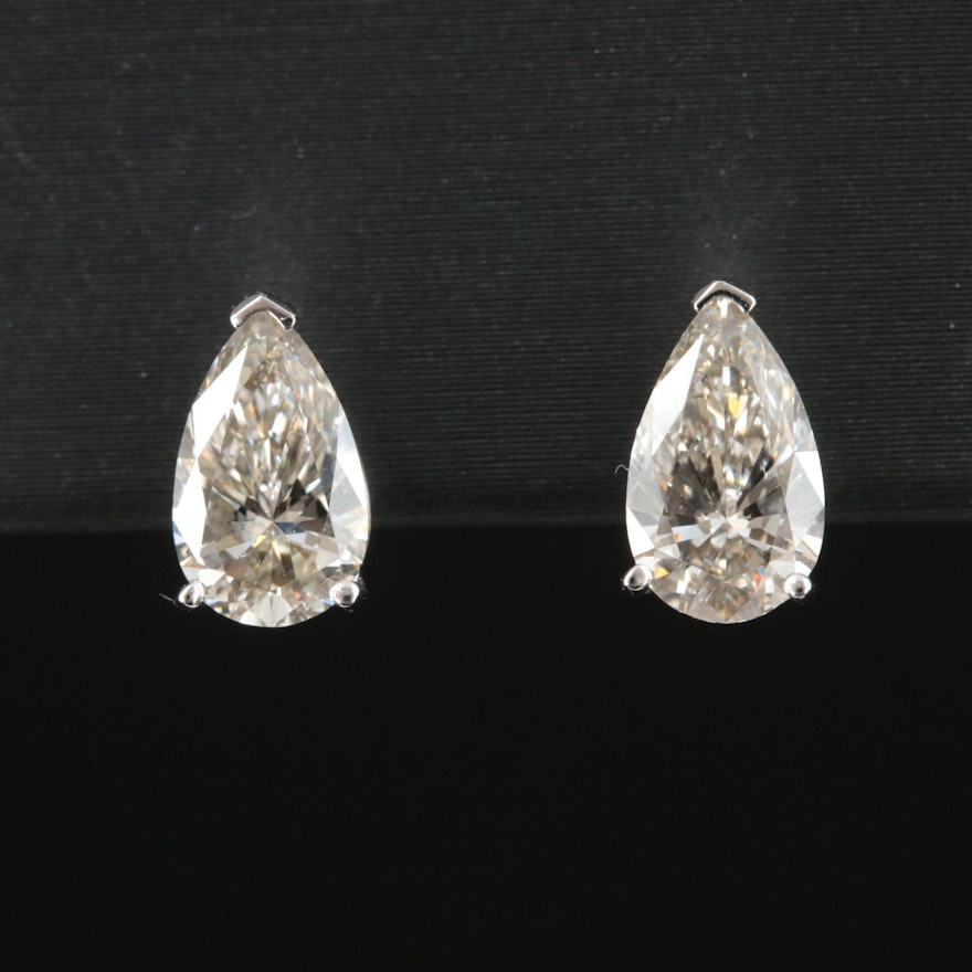 14K 2.00 CTW Lab Grown Diamond Stud Earrings