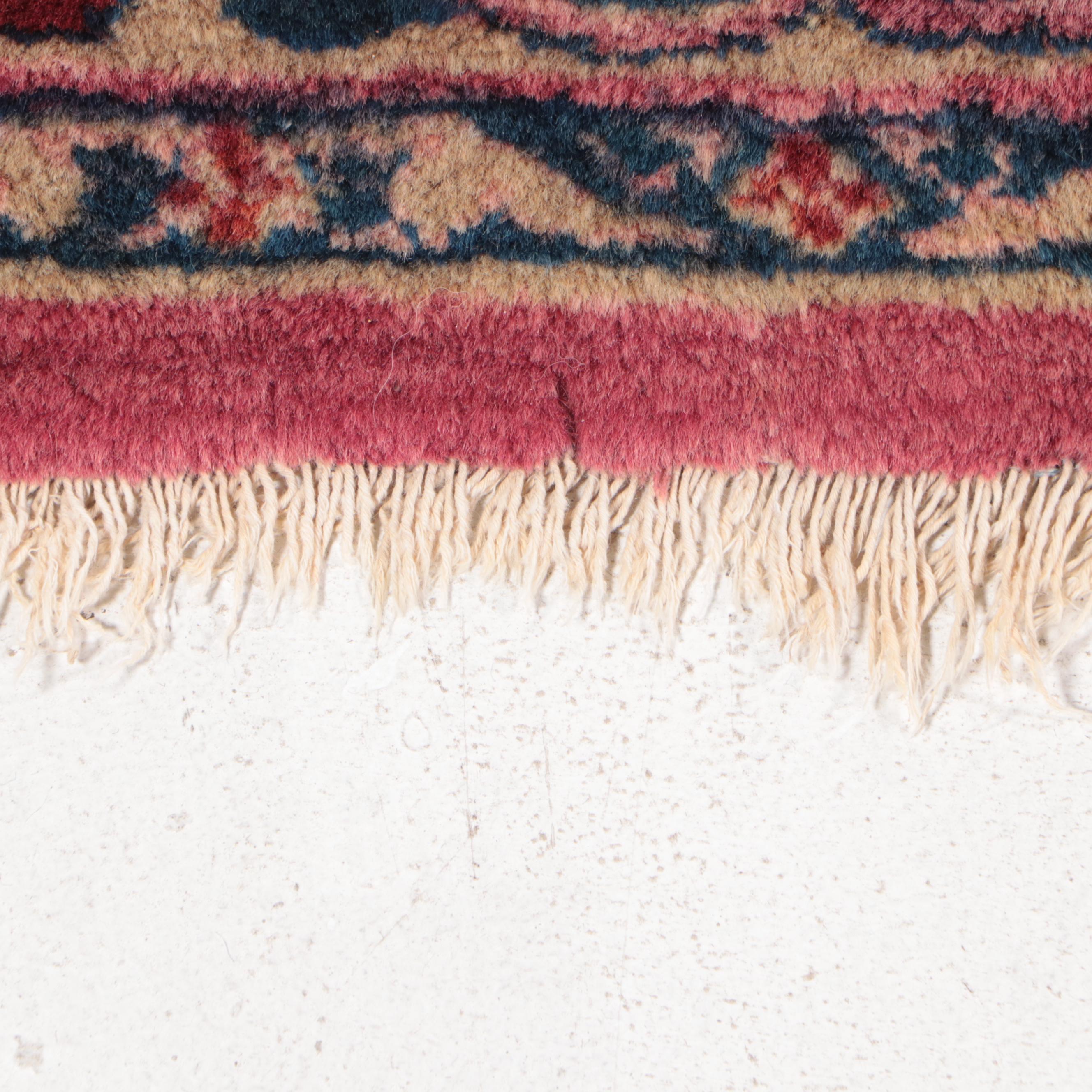 9'3 x 11'9 Hand-Knotted Persian Sarouk Area Rug