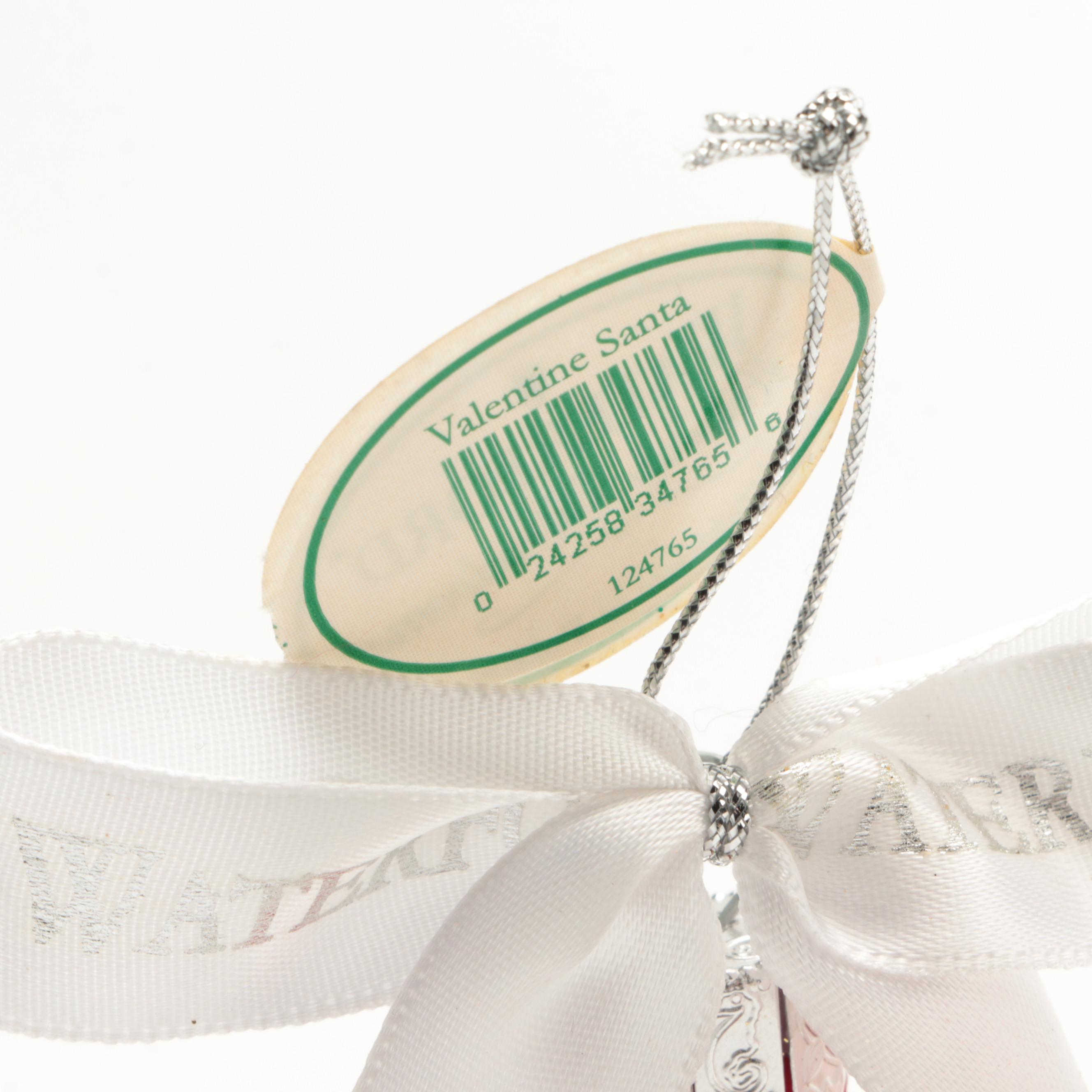 Waterford Holiday Heirlooms Glass Christmas Ornaments