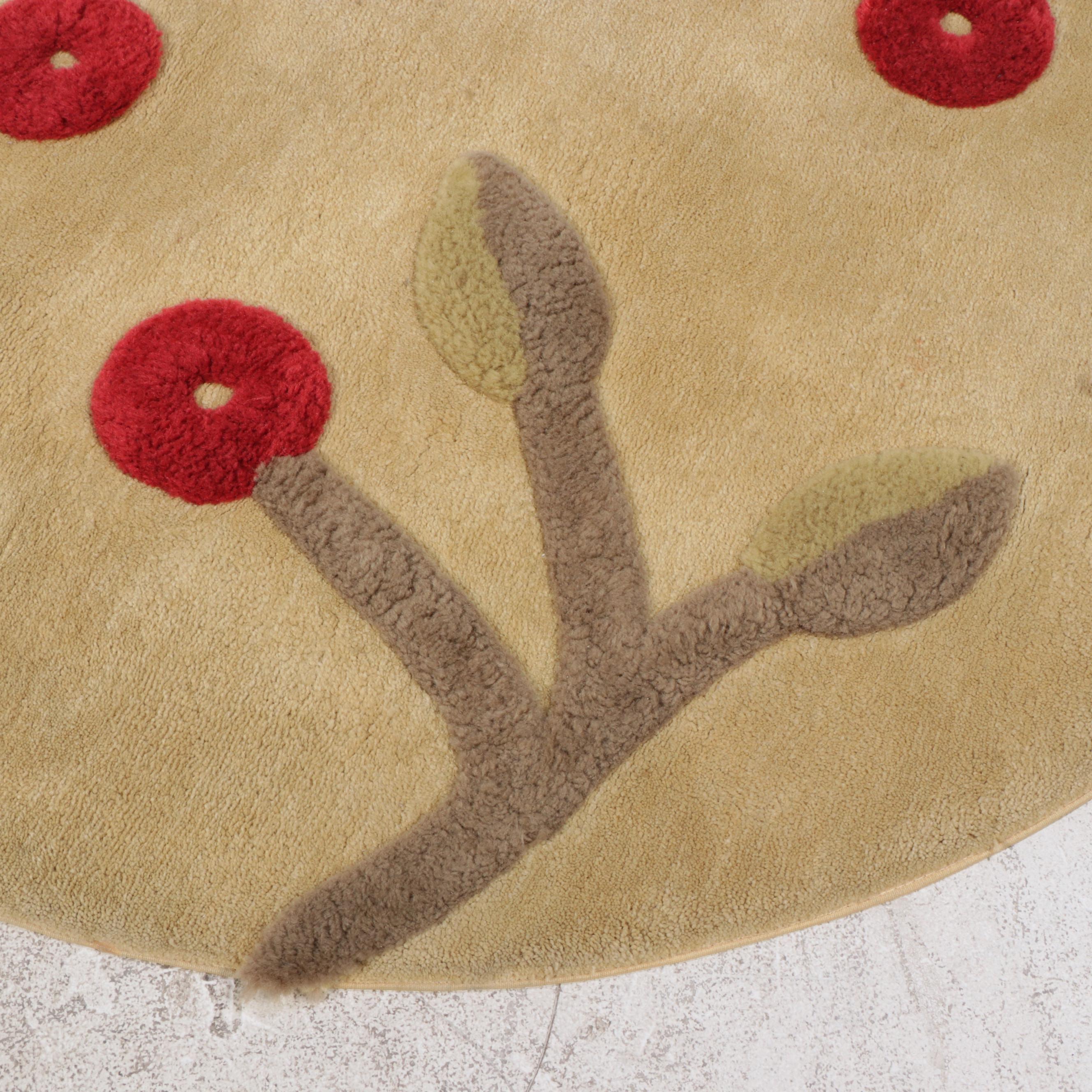 6' Round Machine Made Creative Accents Area Rug