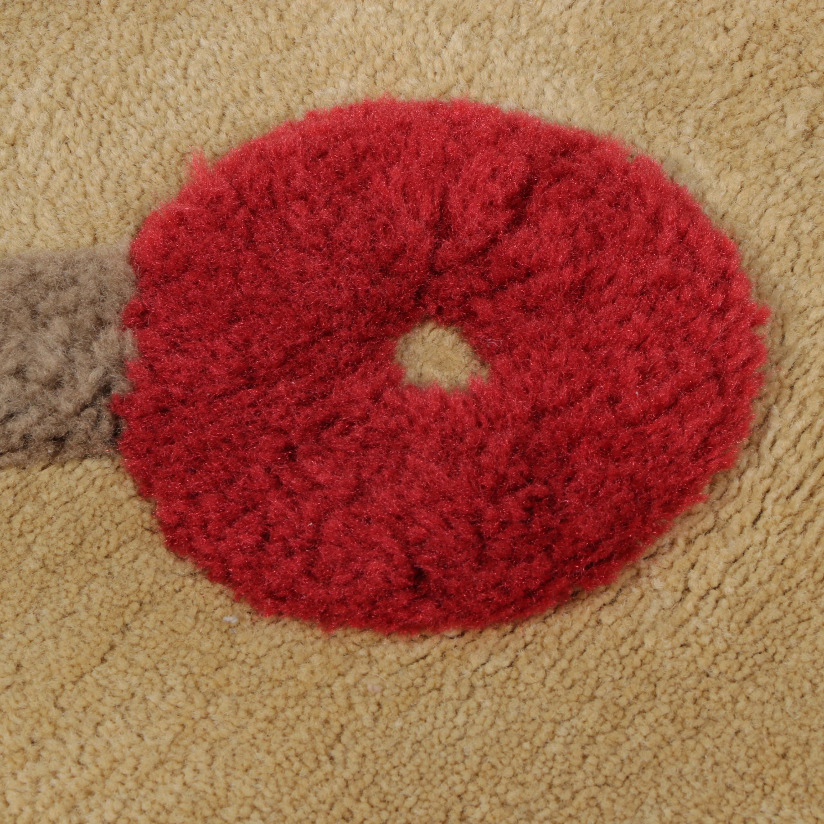 6' Round Machine Made Creative Accents Area Rug