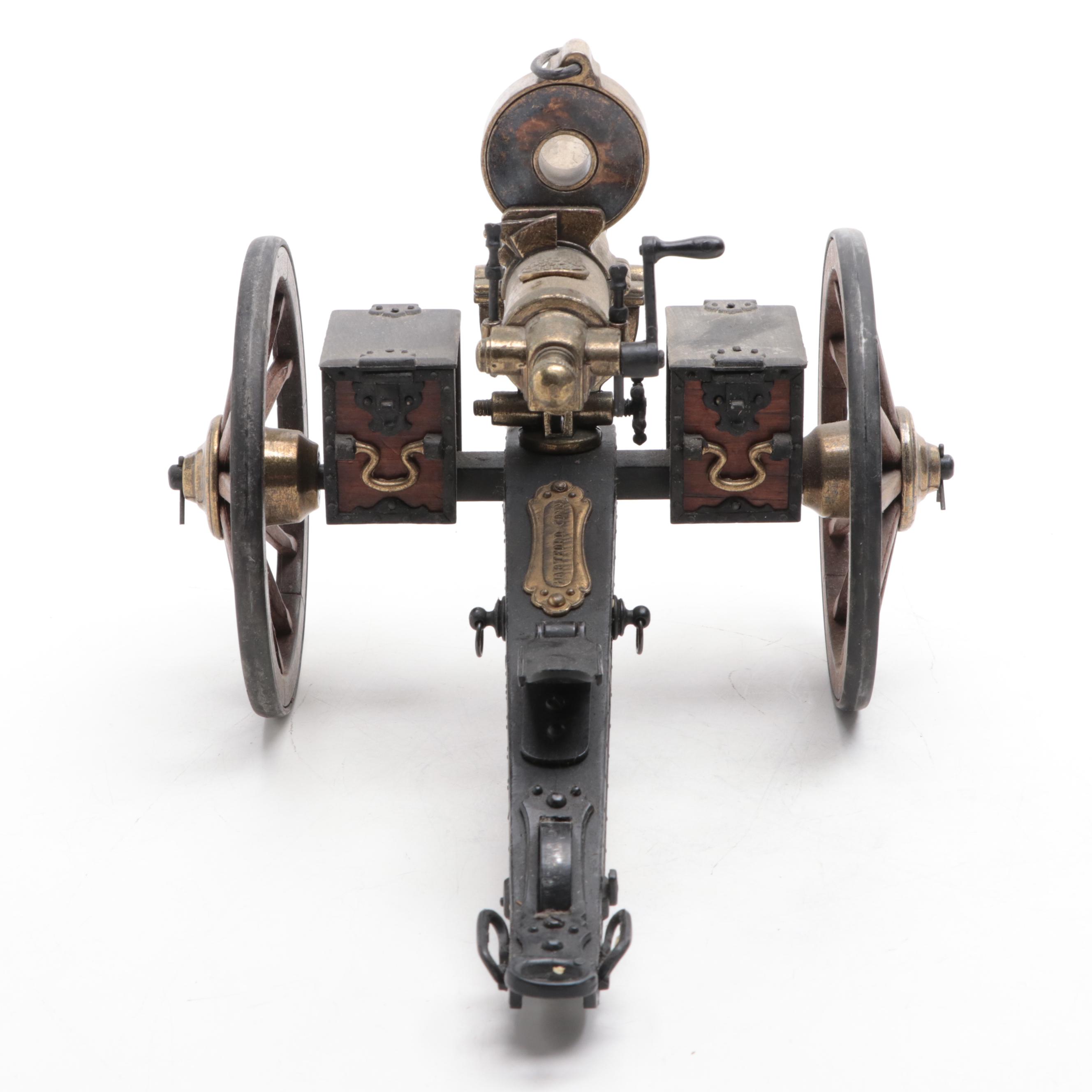 Model 1883 Gatling Gun on U.S.A. Army Pattern Metal Carriage