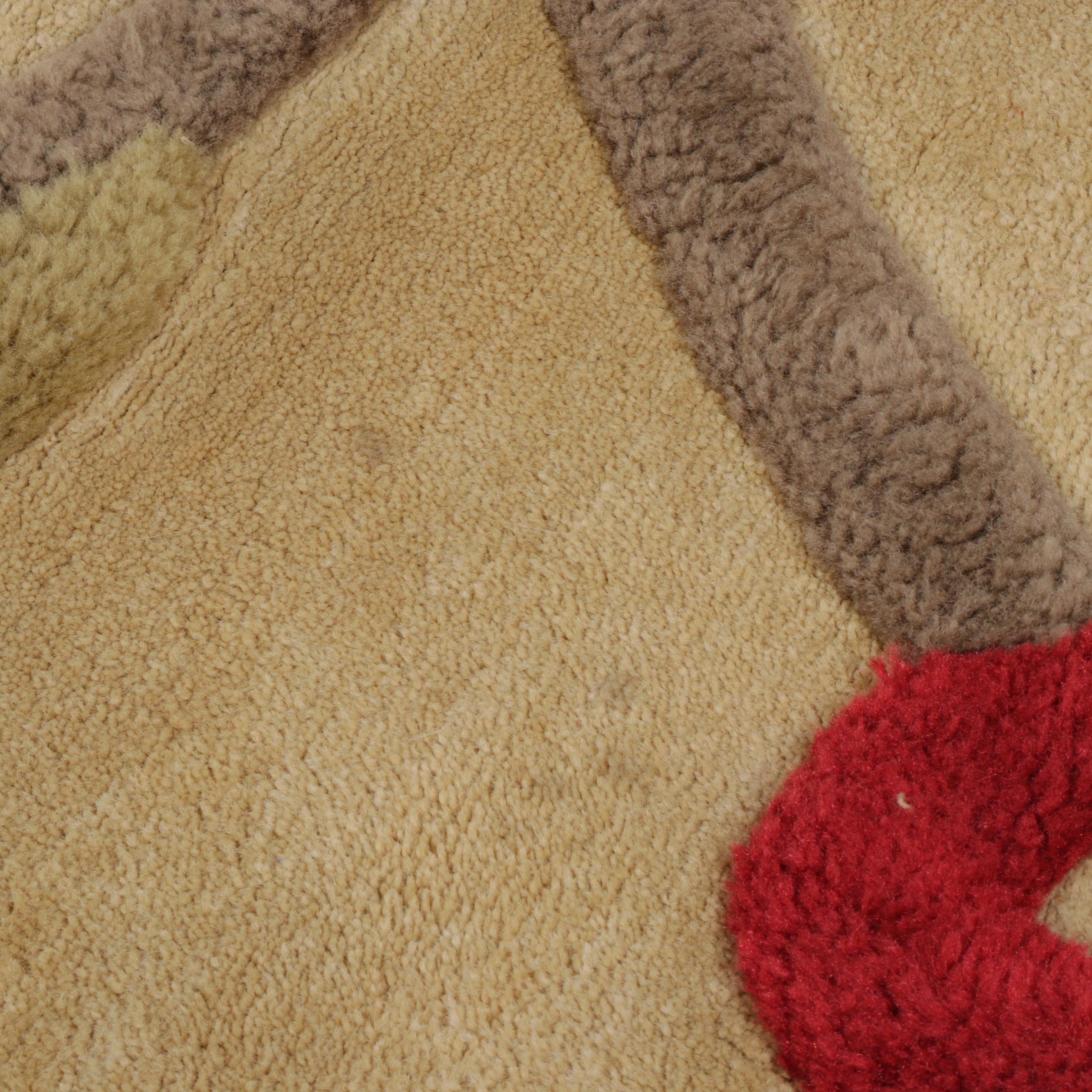 6' Round Machine Made Creative Accents Area Rug