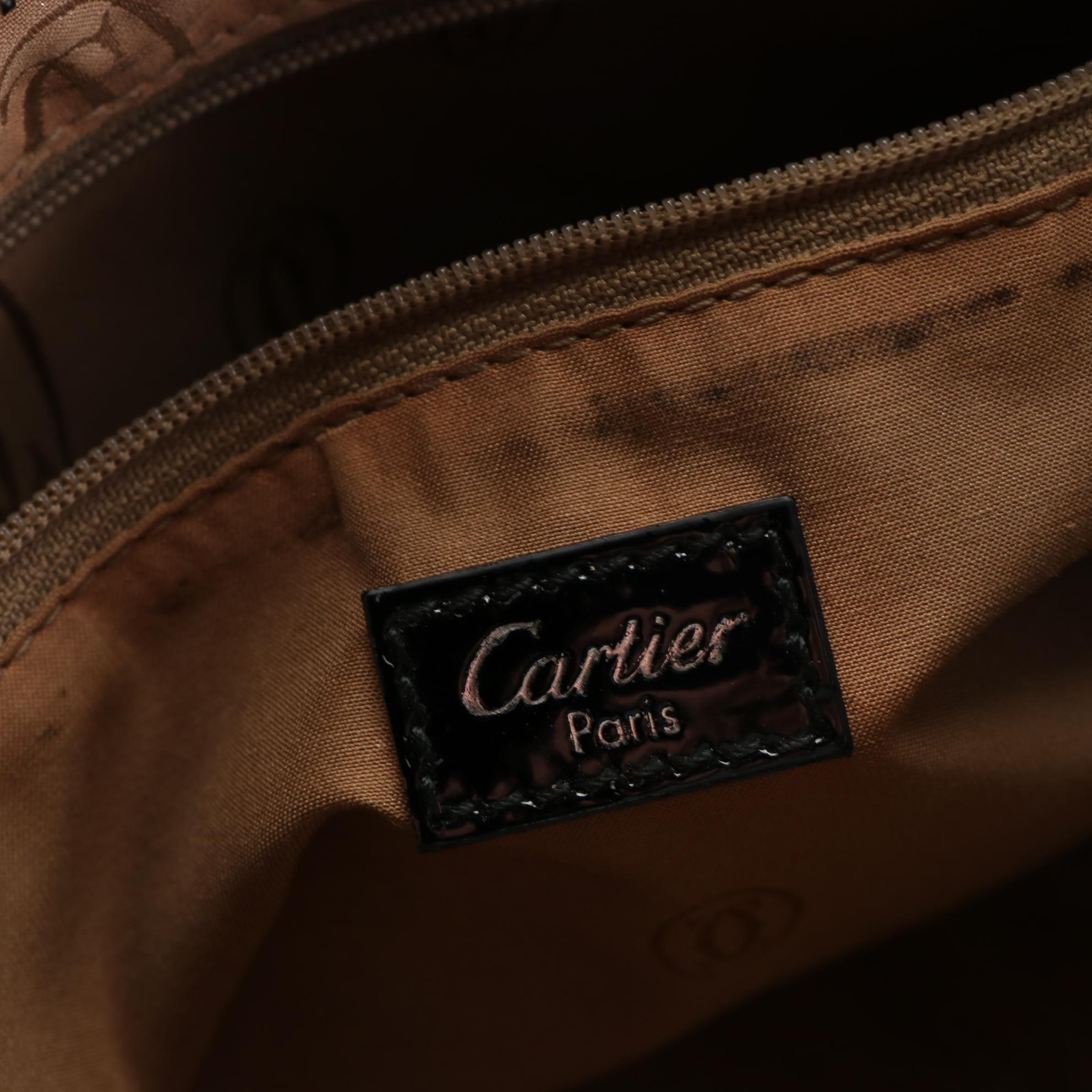 Cartier Marcello de Cartier Small Bag in High Gloss Patent Leather