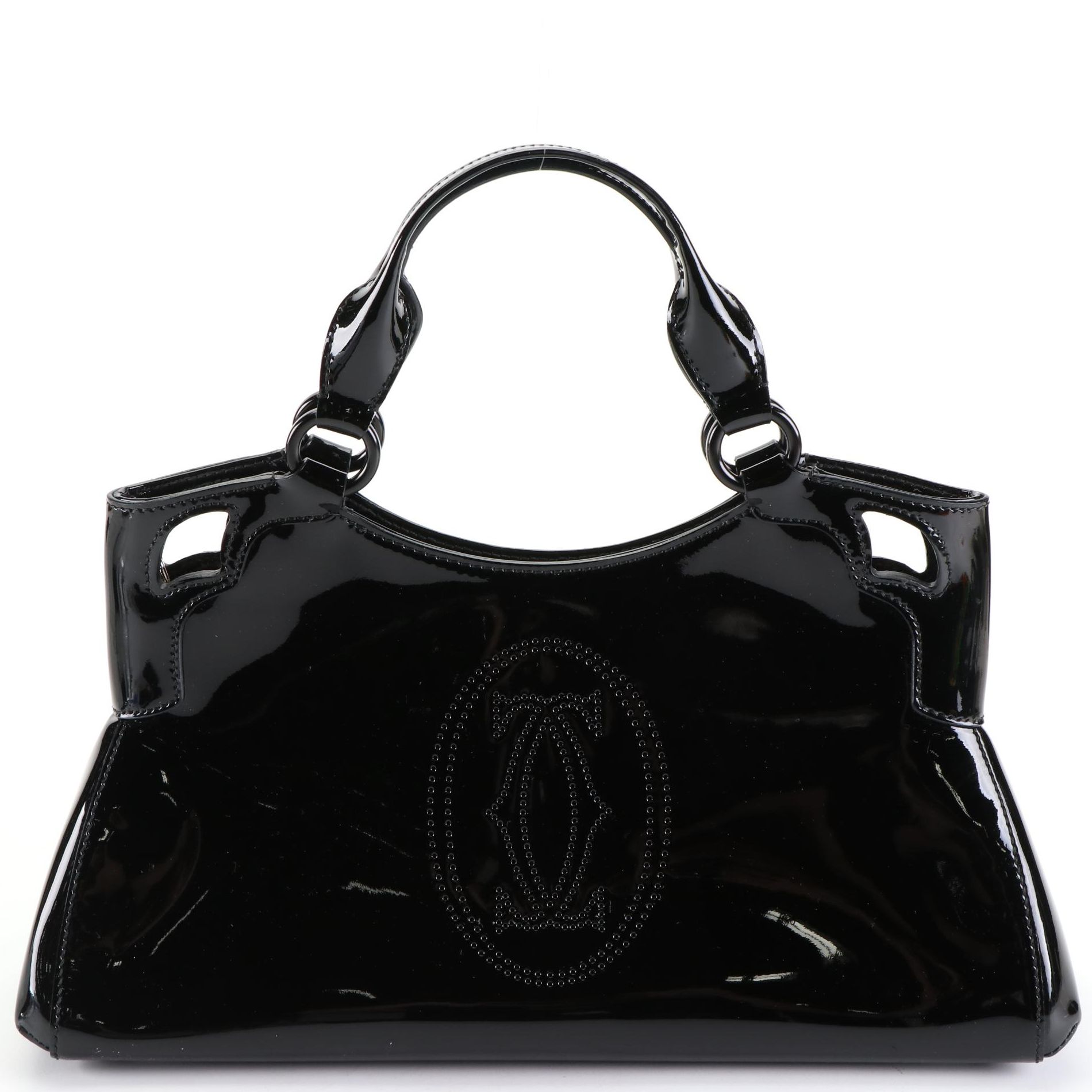 Cartier Marcello de Cartier Small Bag in High Gloss Patent Leather
