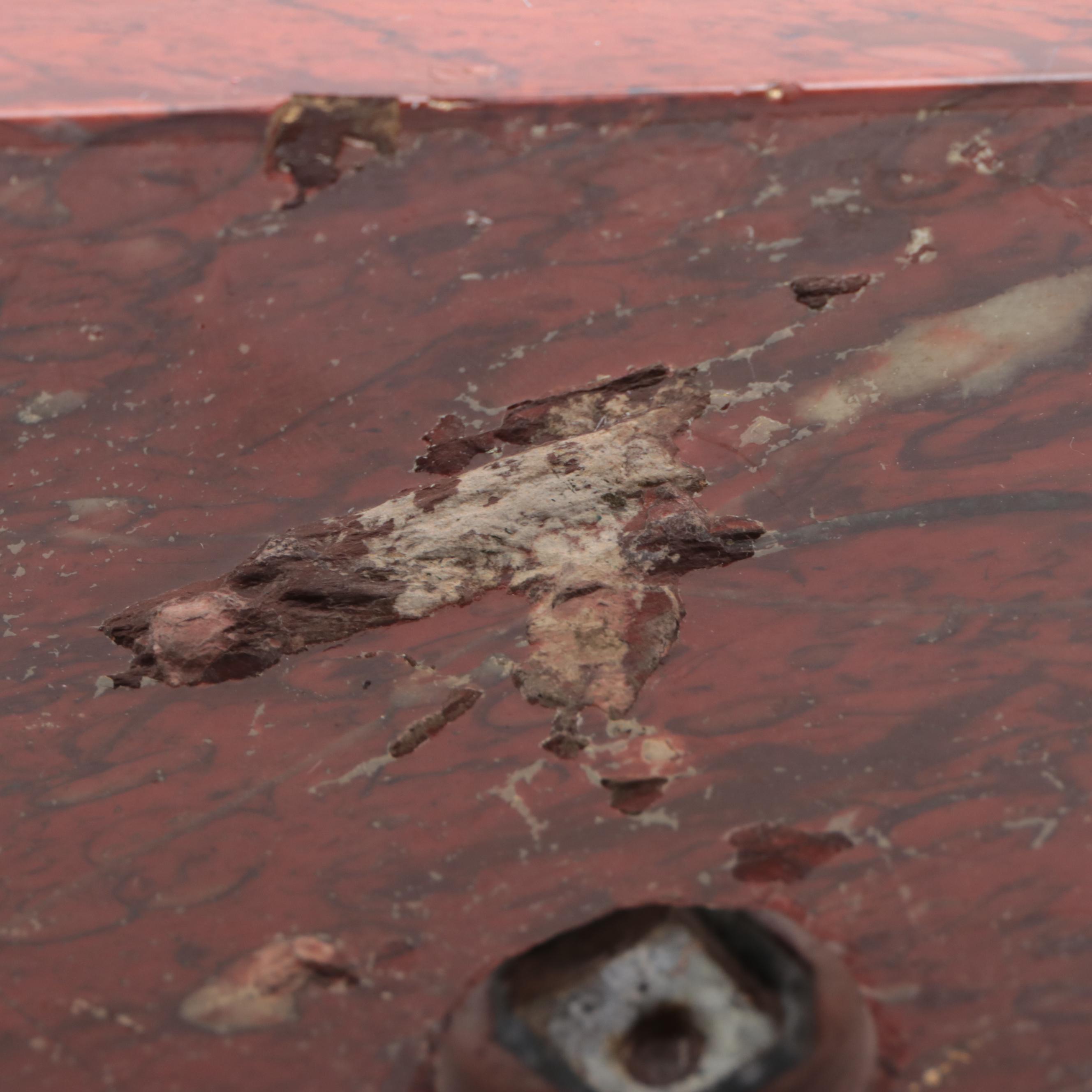 Manneken Pis Bronze Figurine on Marble Base, Early 20th Century