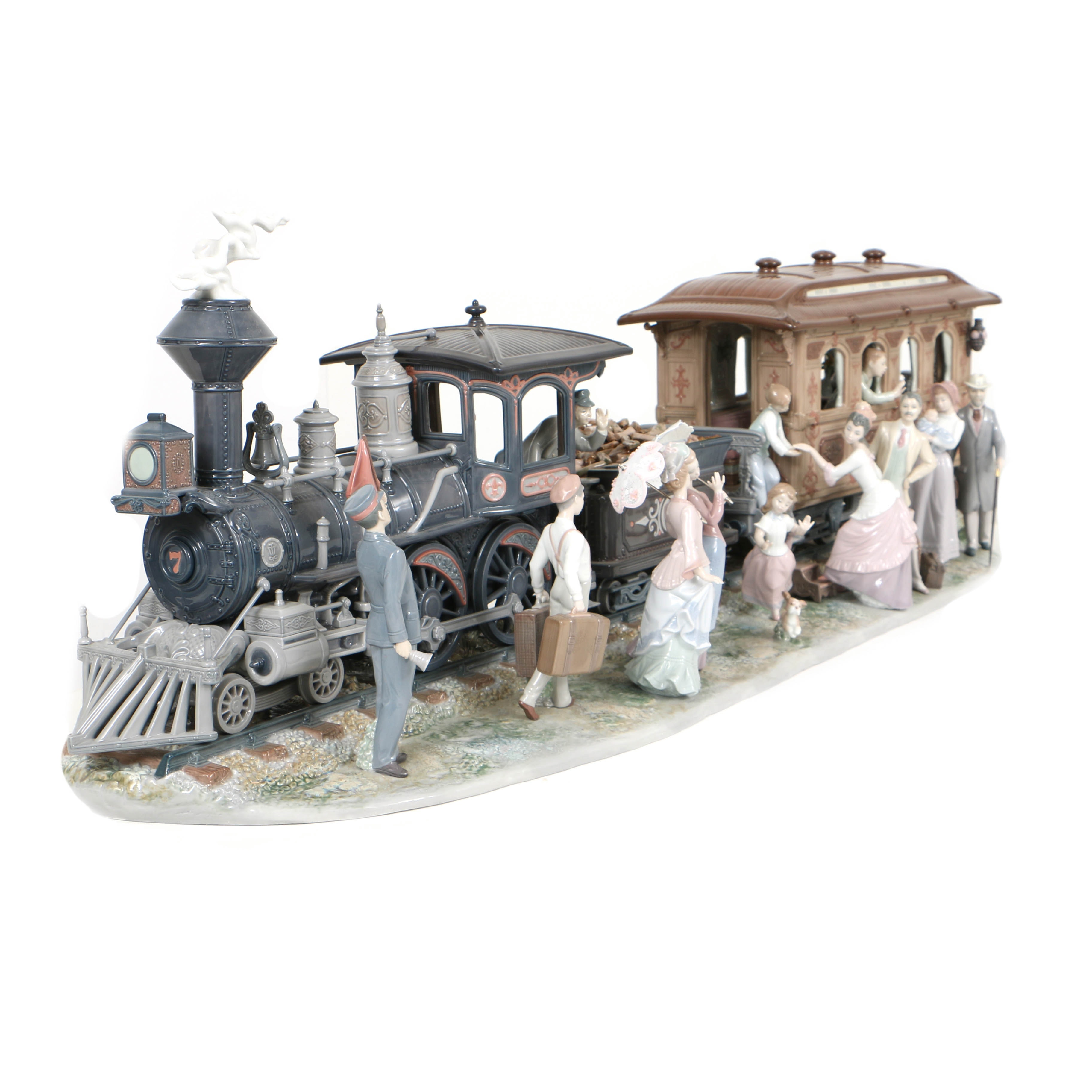 Lladró Limited Edition "A Grand Adventure" Porcelain Sculpture, 2002