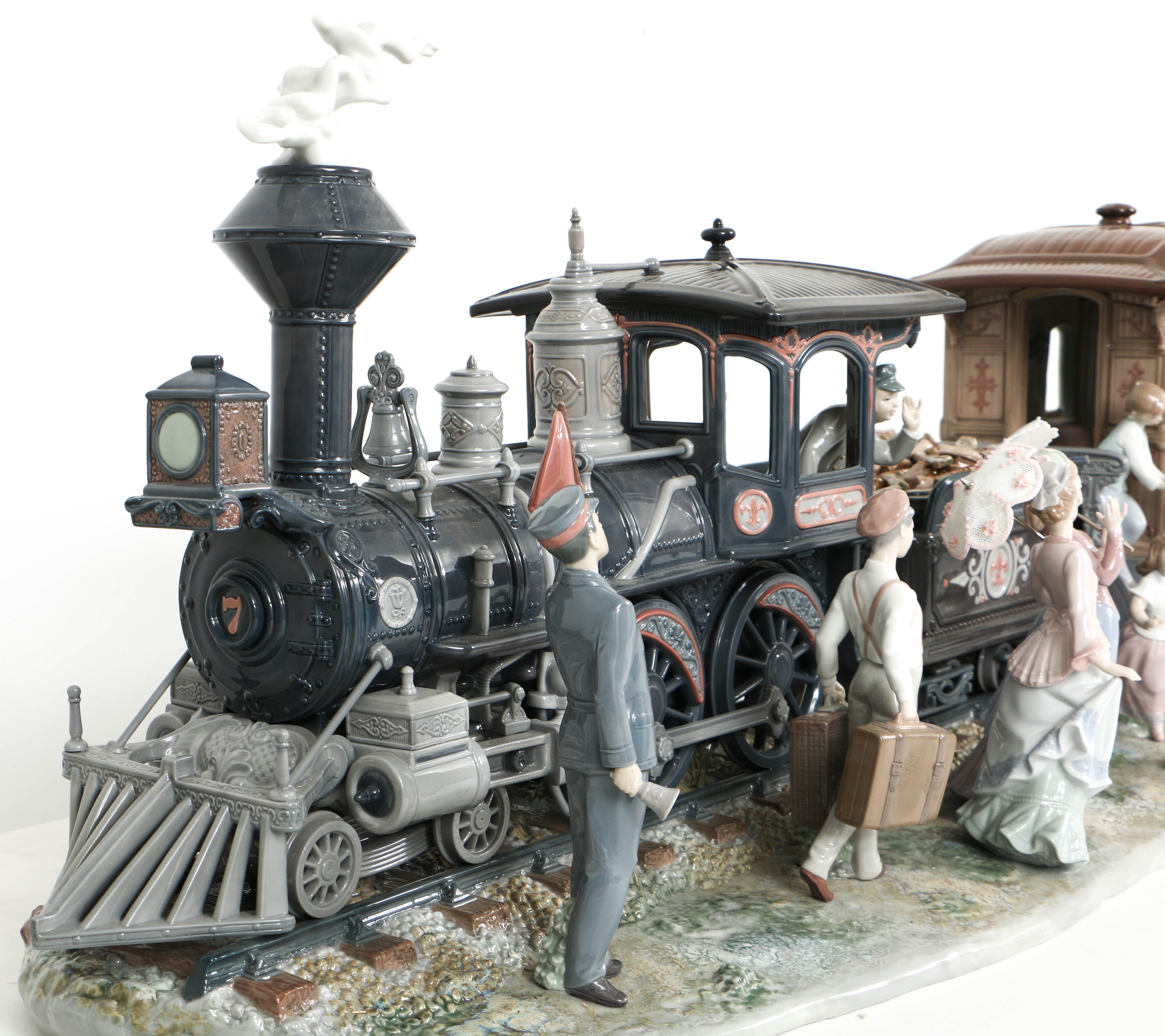 Lladró Limited Edition "A Grand Adventure" Porcelain Sculpture, 2002