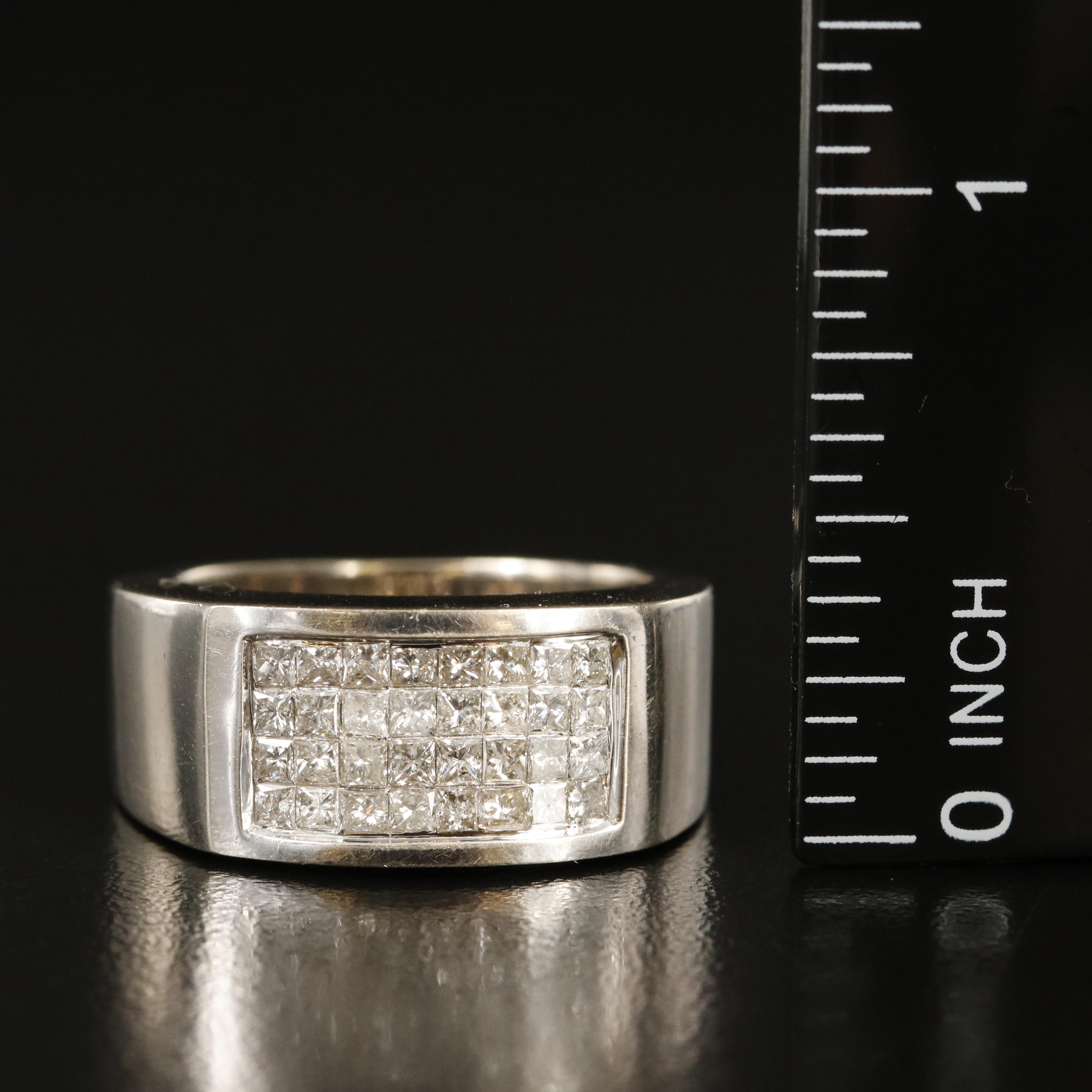 14K 1.12 CTW Diamond Tapered Band