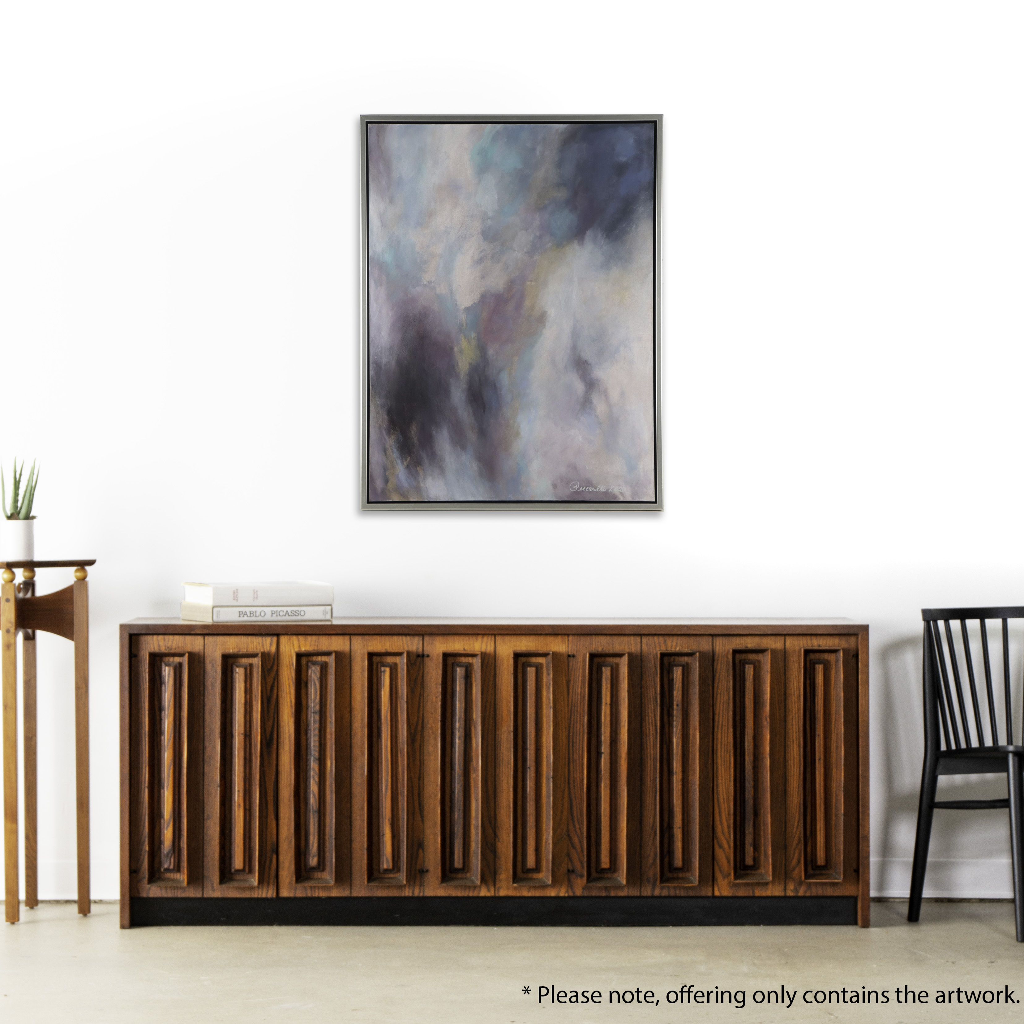 Jane Peccarelli Atmospheric Abstract Oil Painting