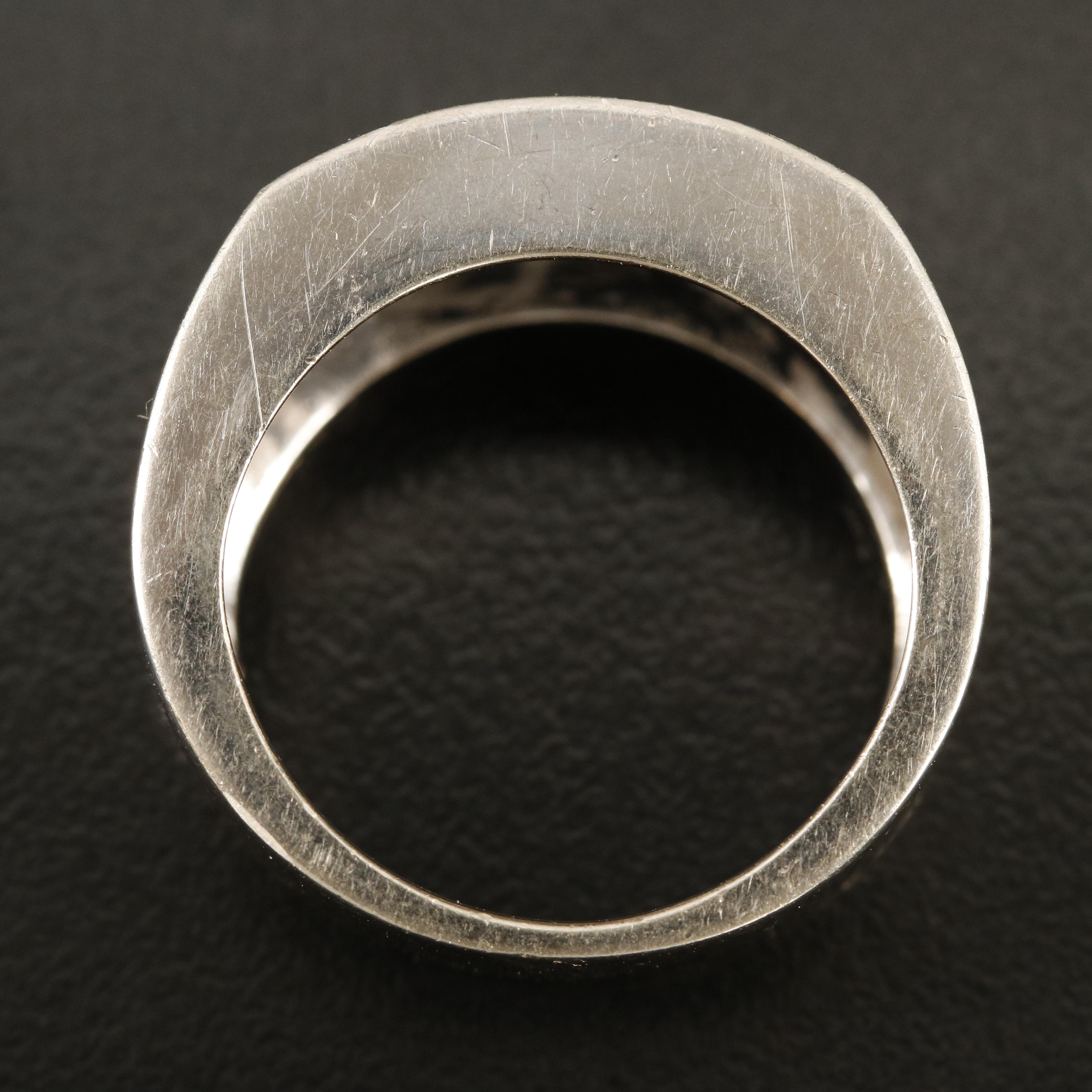 14K 1.12 CTW Diamond Tapered Band