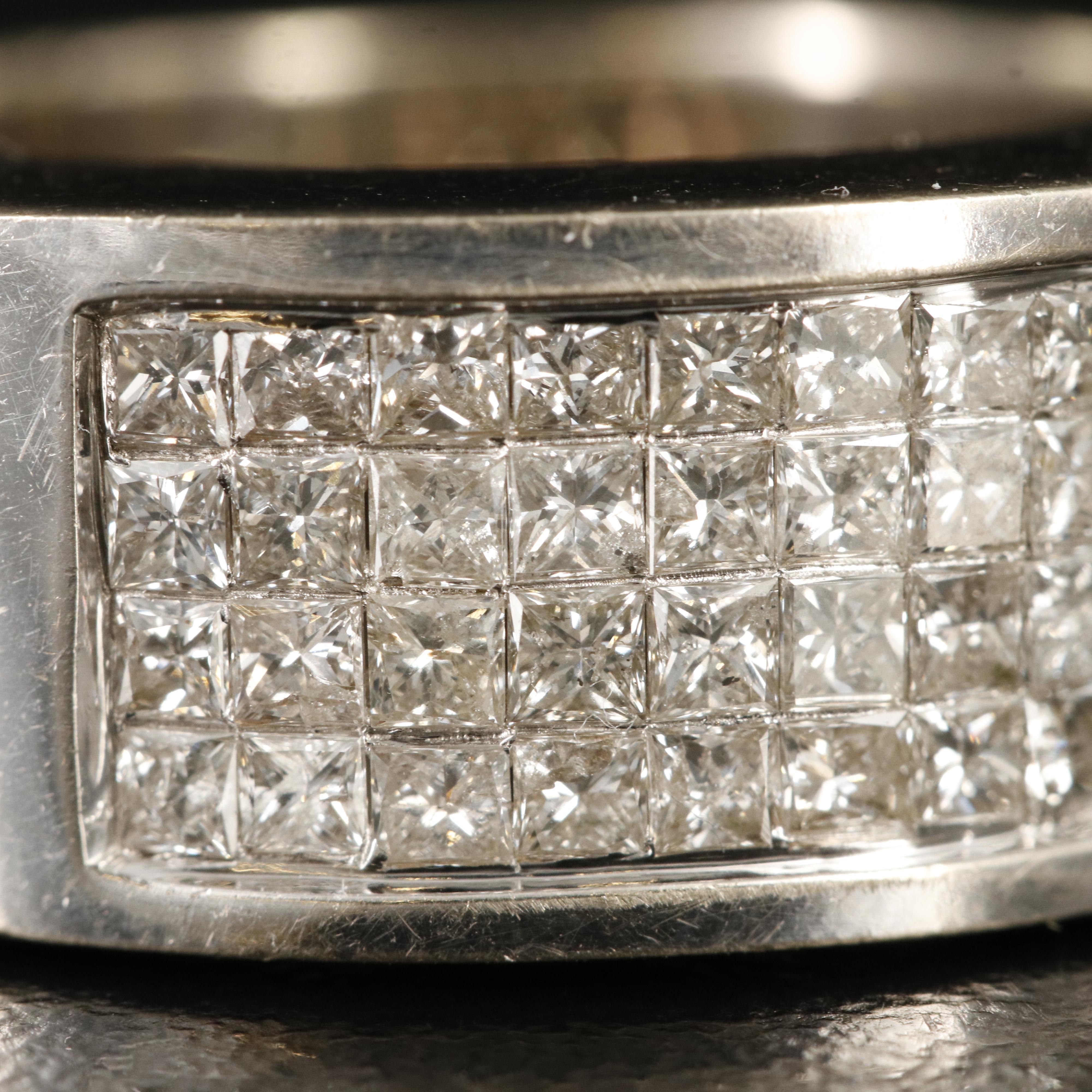 14K 1.12 CTW Diamond Tapered Band