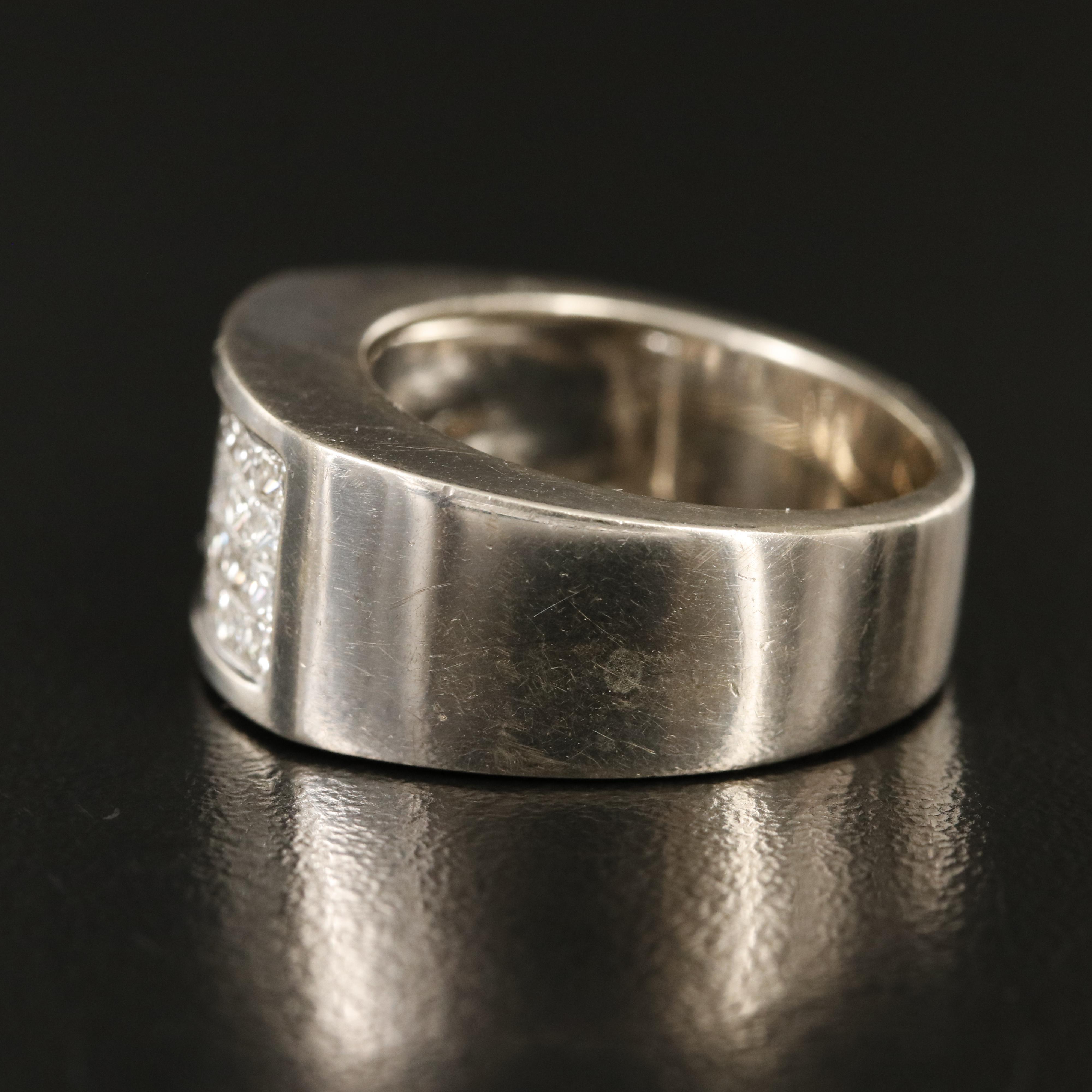 14K 1.12 CTW Diamond Tapered Band