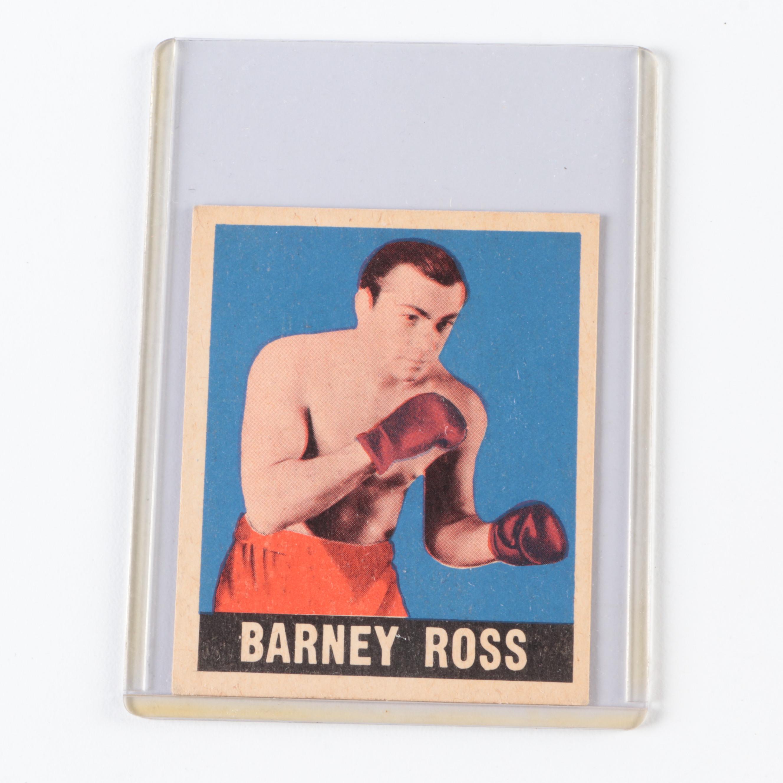 1948 Leaf and 1938 Churchman Boxing Cards with Sugar Ray Robinson and More