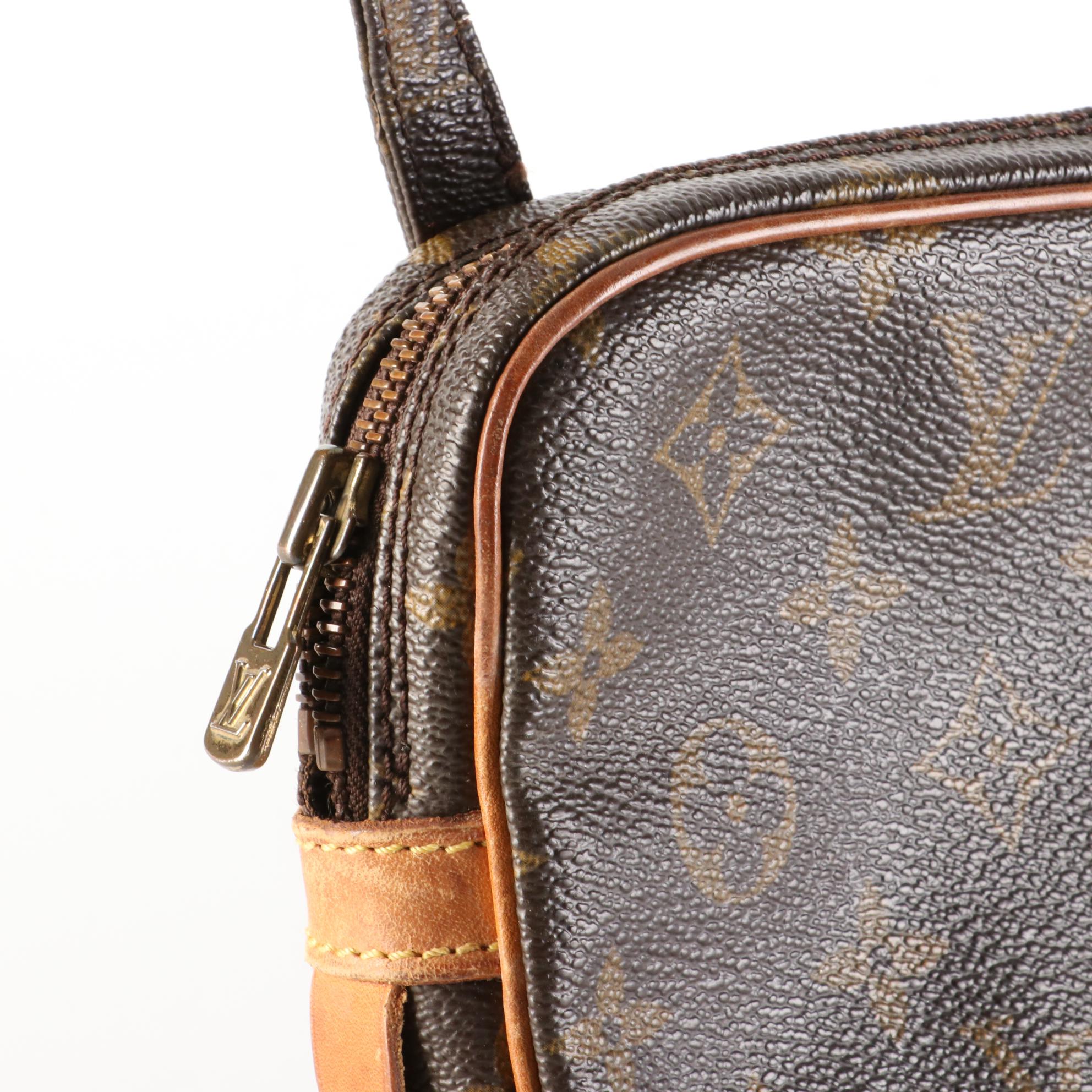Louis Vuitton Marly Crossbody Bag in Monogram Canvas and Vachetta Leather