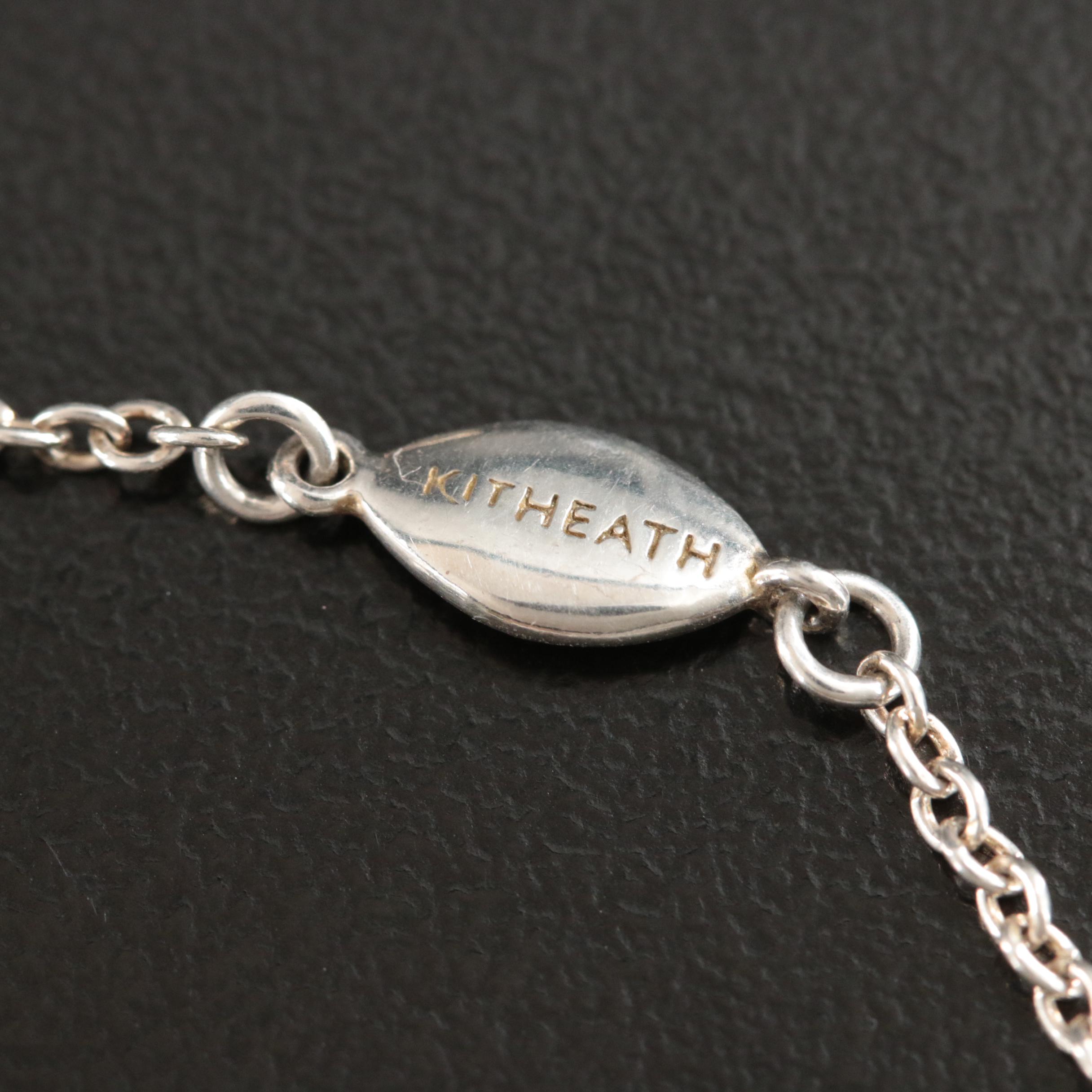 Kit Health Jewellery Sterling Pearl Station Necklace