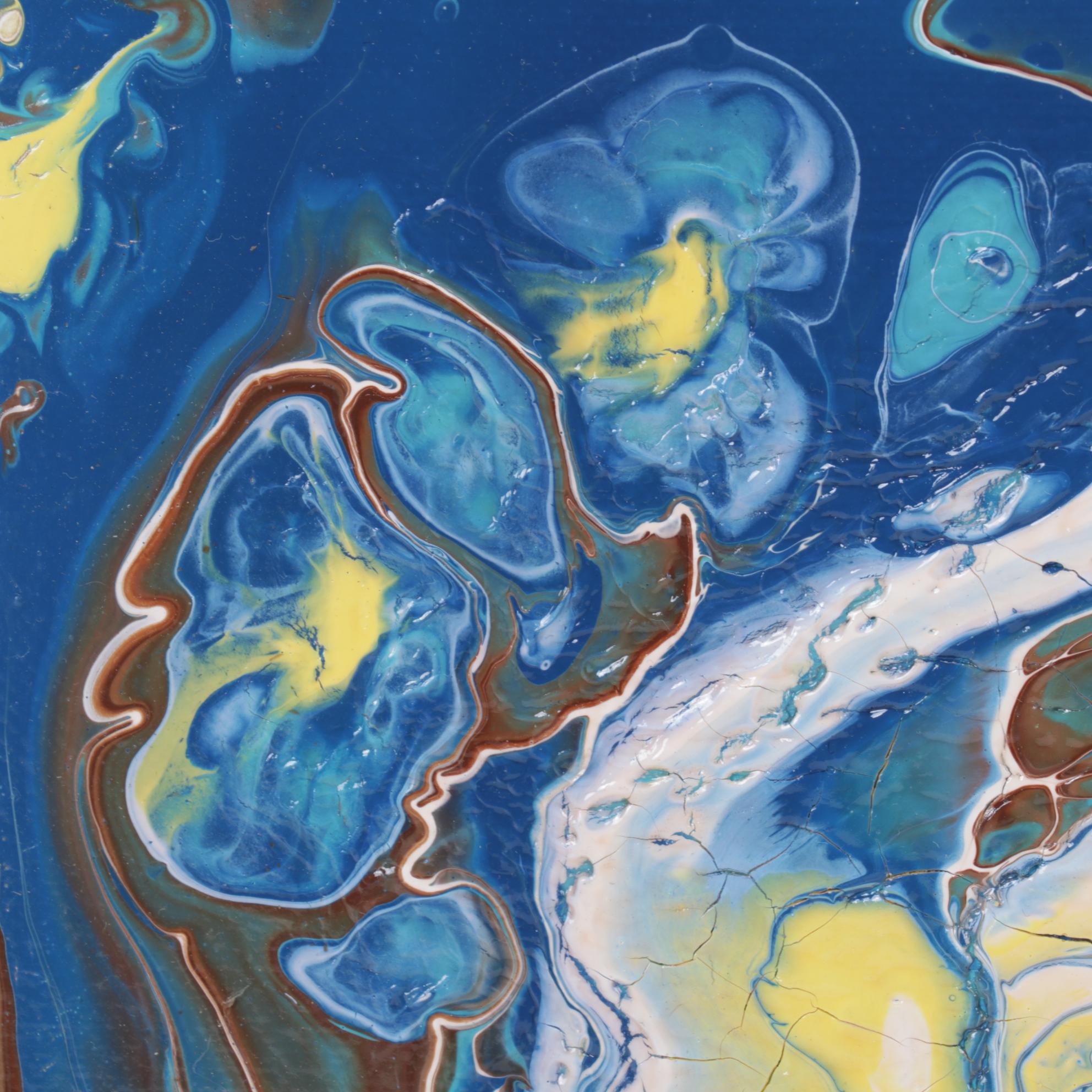 Kendall Kirchner Abstract Acrylic Painting, 21st Century