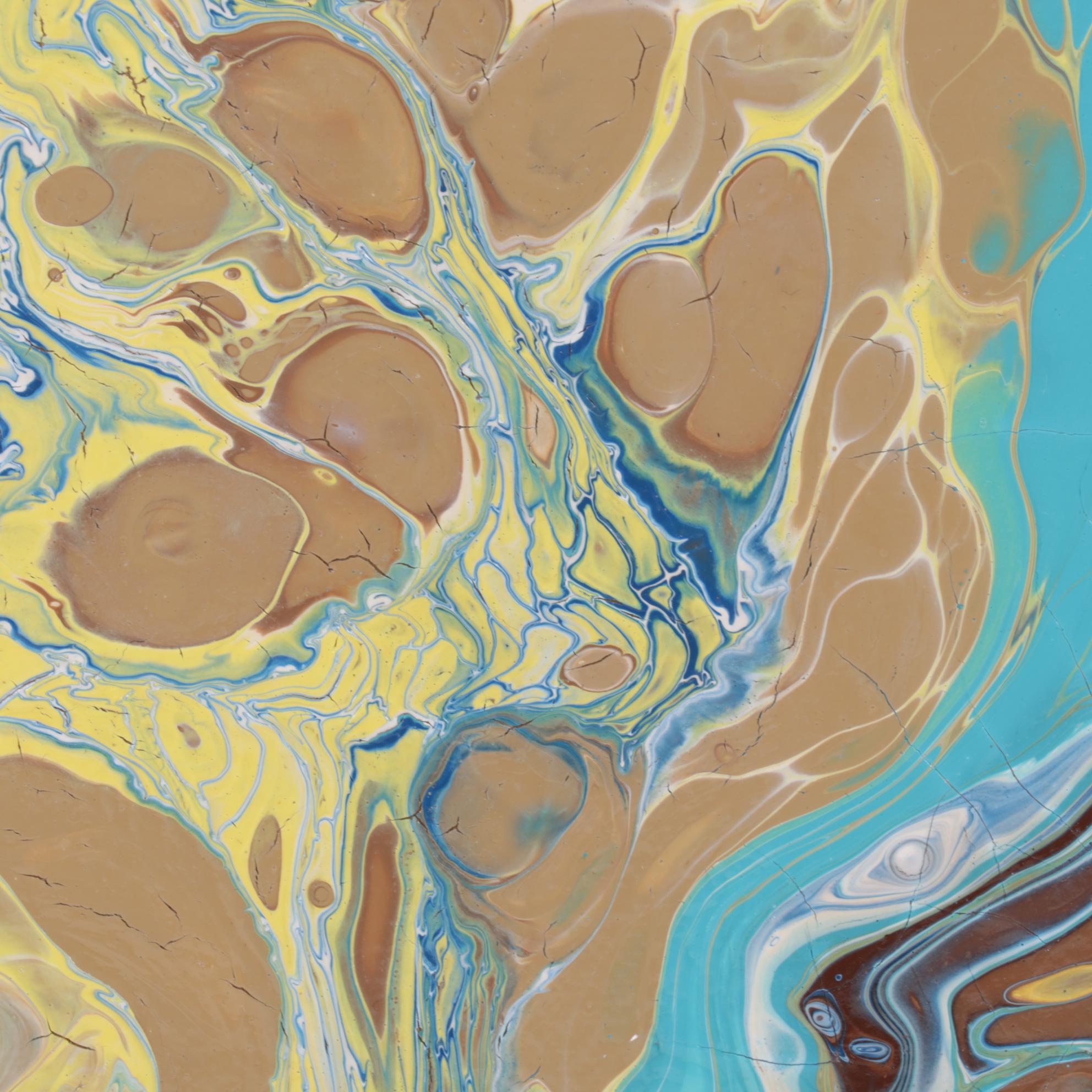 Kendall Kirchner Abstract Acrylic Painting, 21st Century