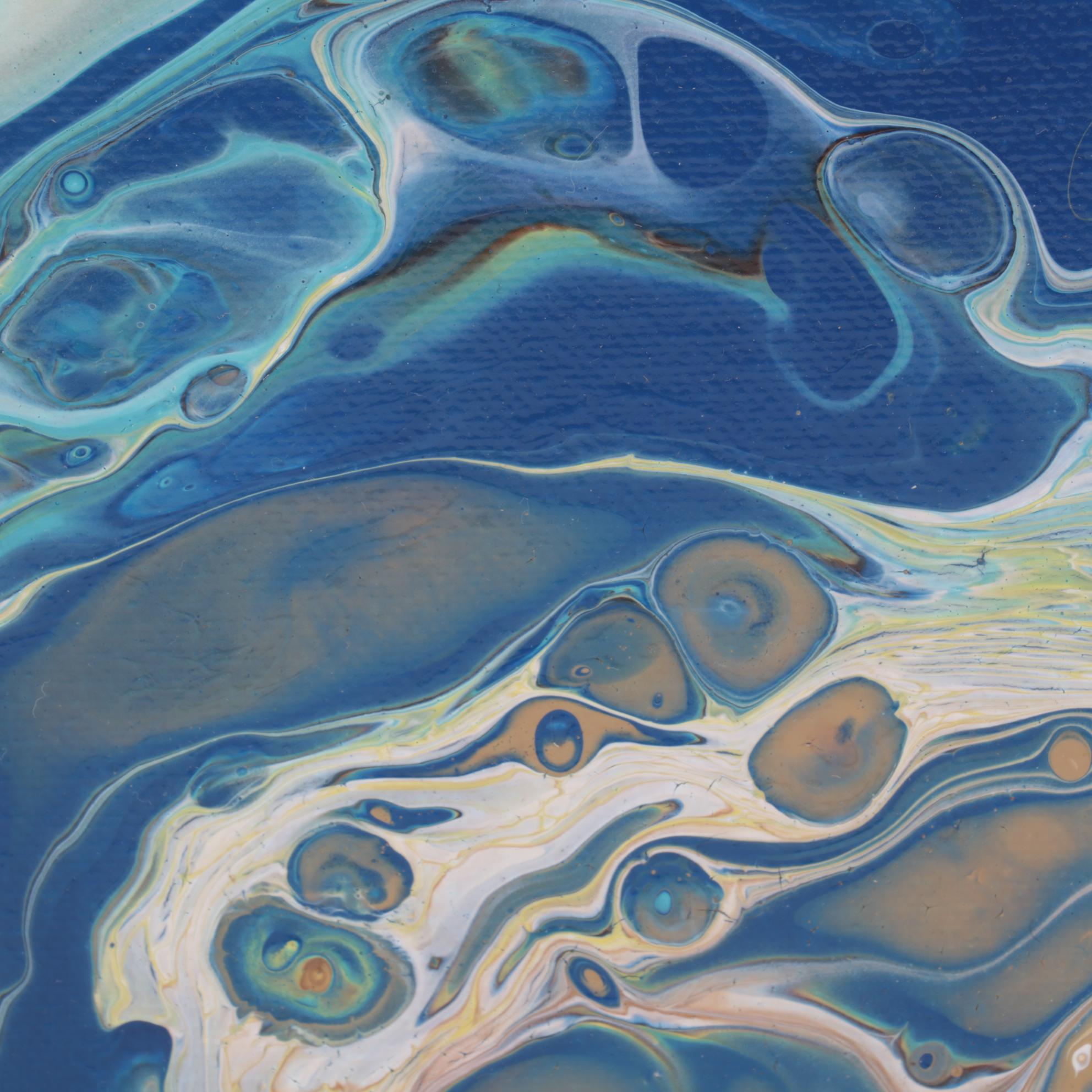 Kendall Kirchner Abstract Acrylic Painting, 21st Century