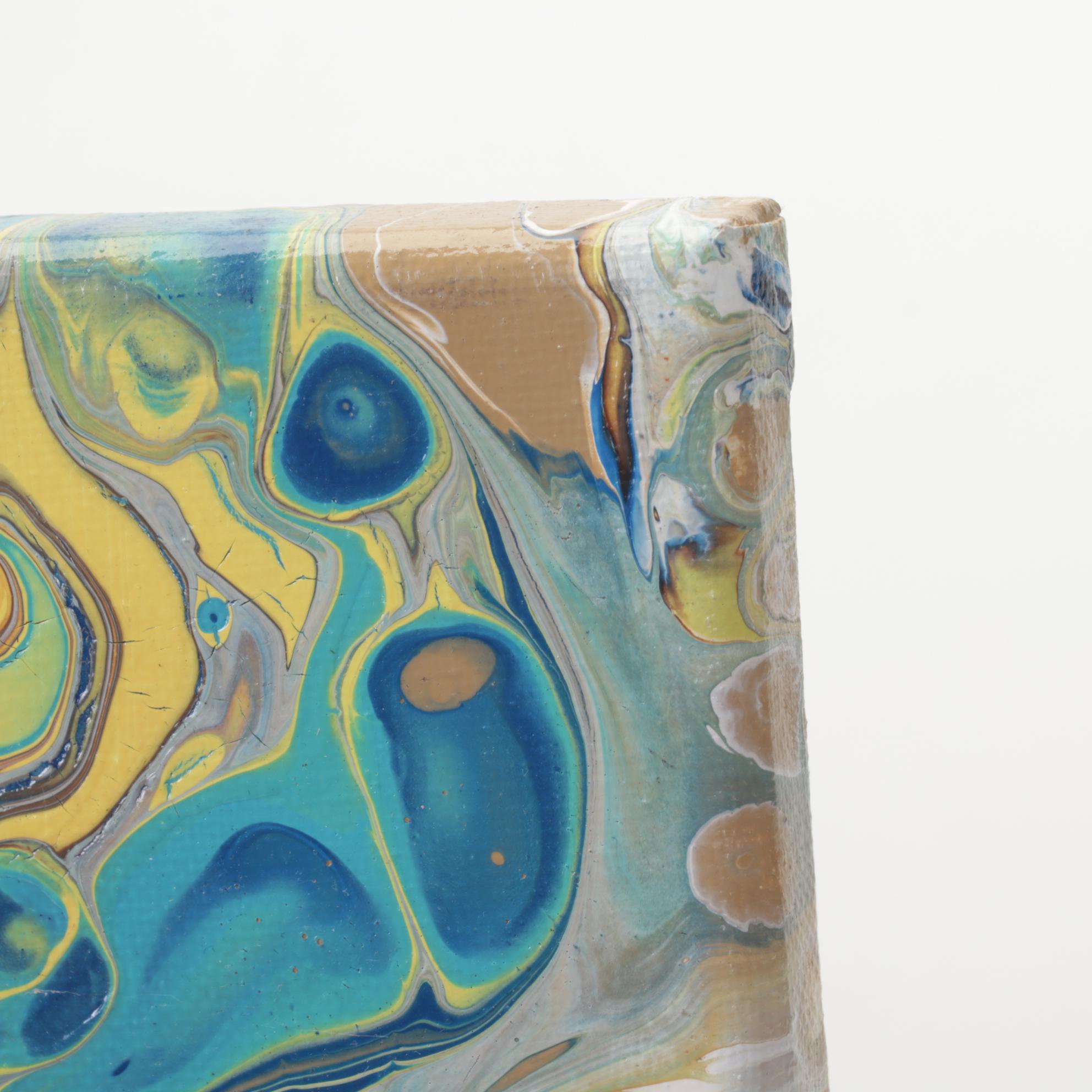 Kendall Kirchner Abstract Acrylic Painting, 21st Century