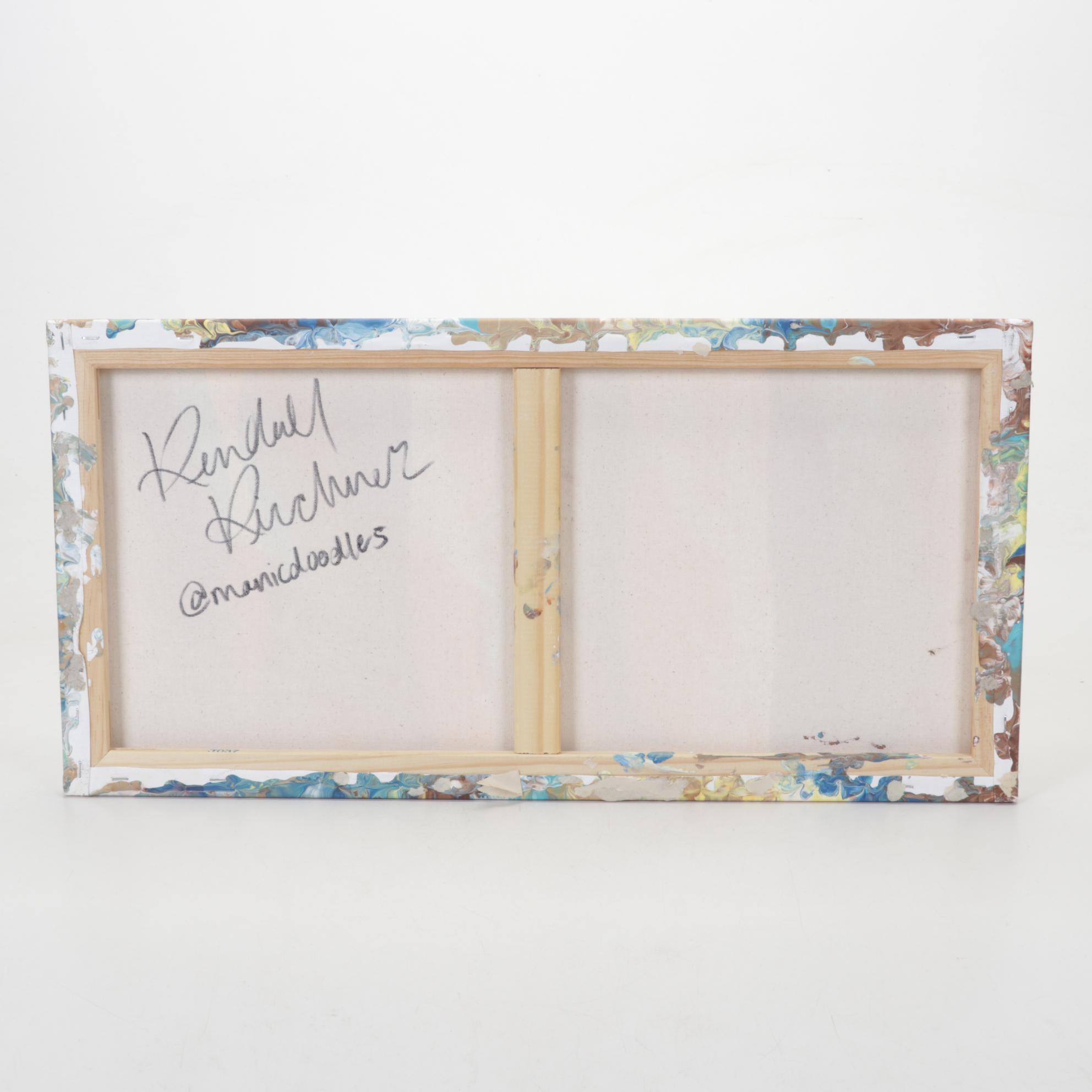 Kendall Kirchner Abstract Acrylic Painting, 21st Century