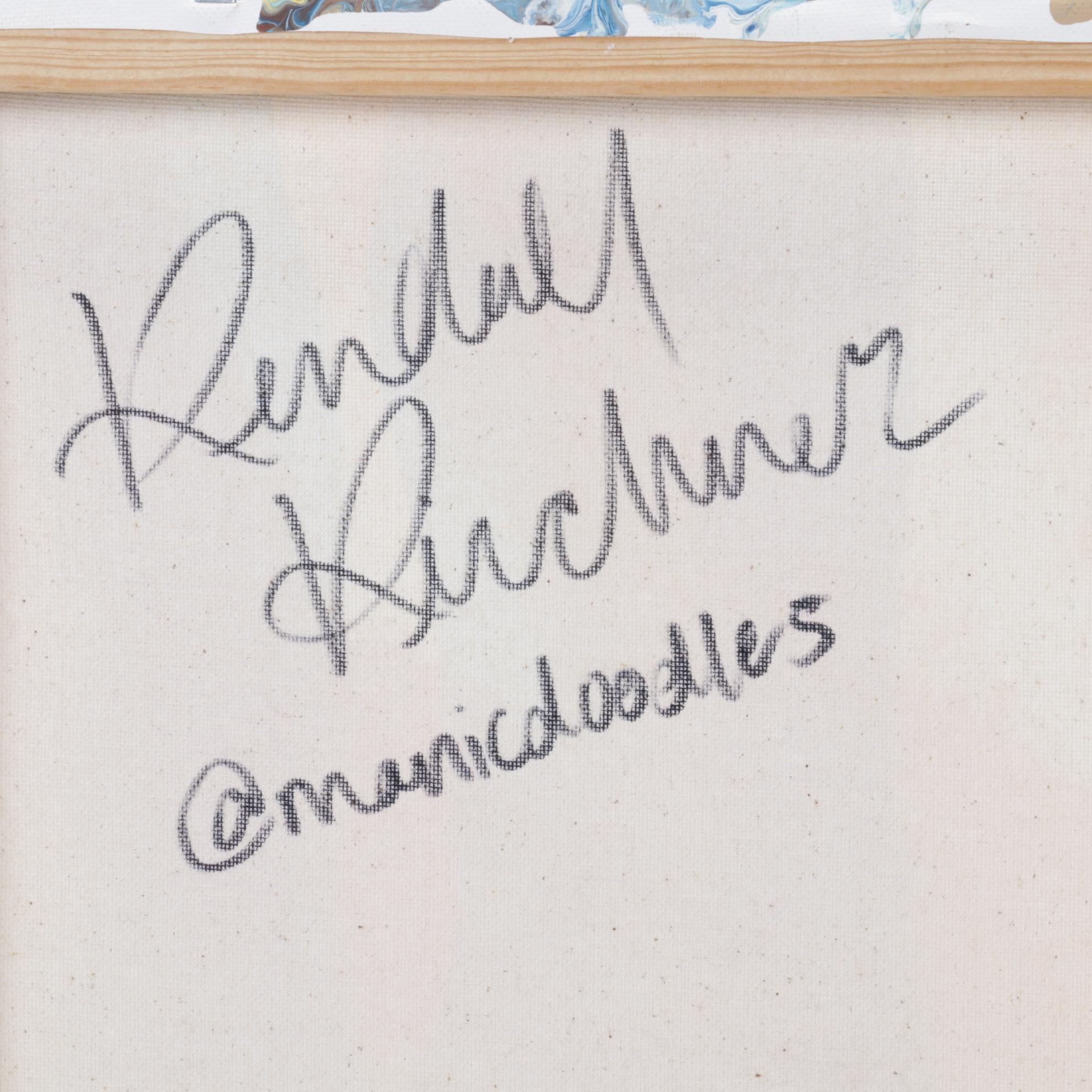 Kendall Kirchner Abstract Acrylic Painting, 21st Century