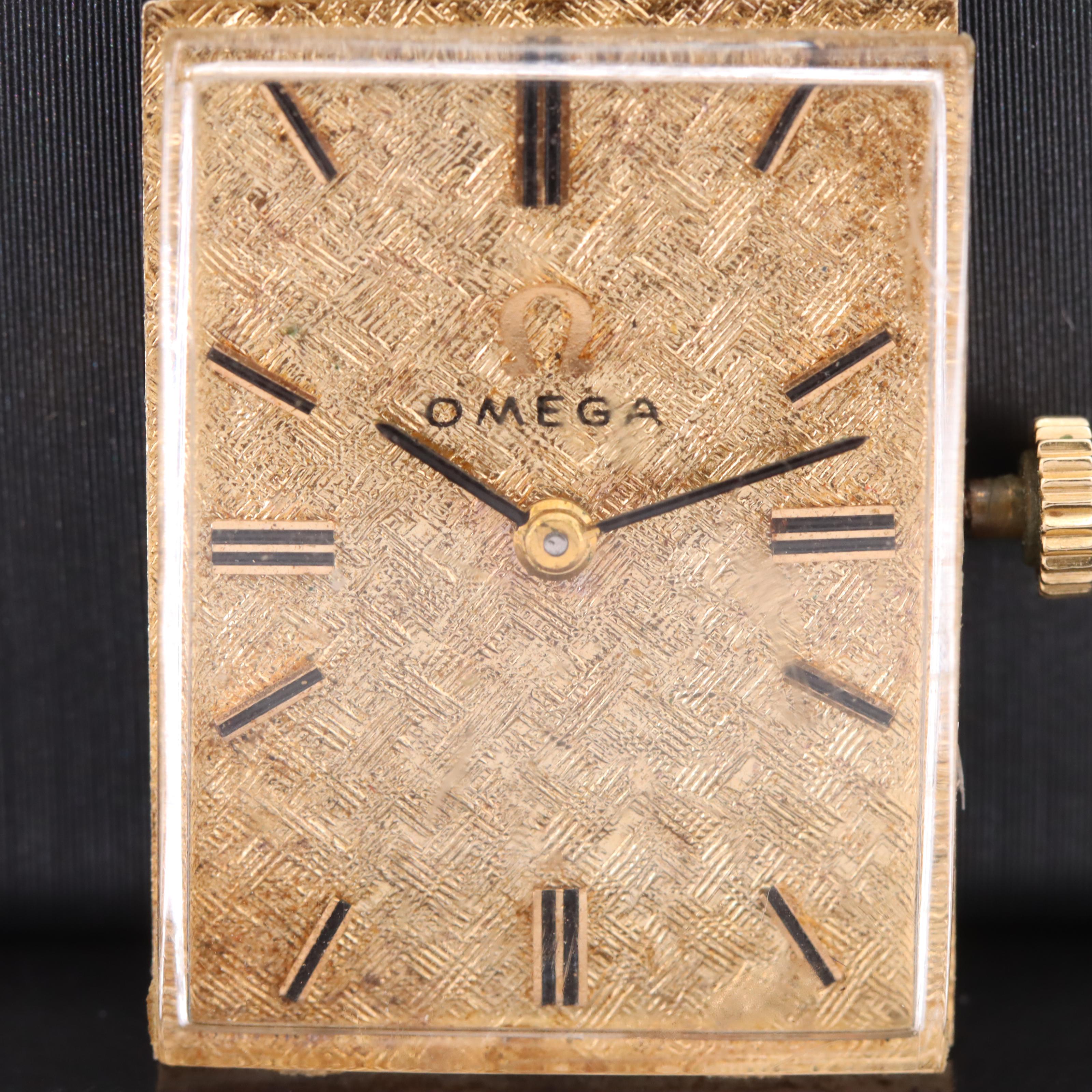 Omega Watch Movement Dial and Hands