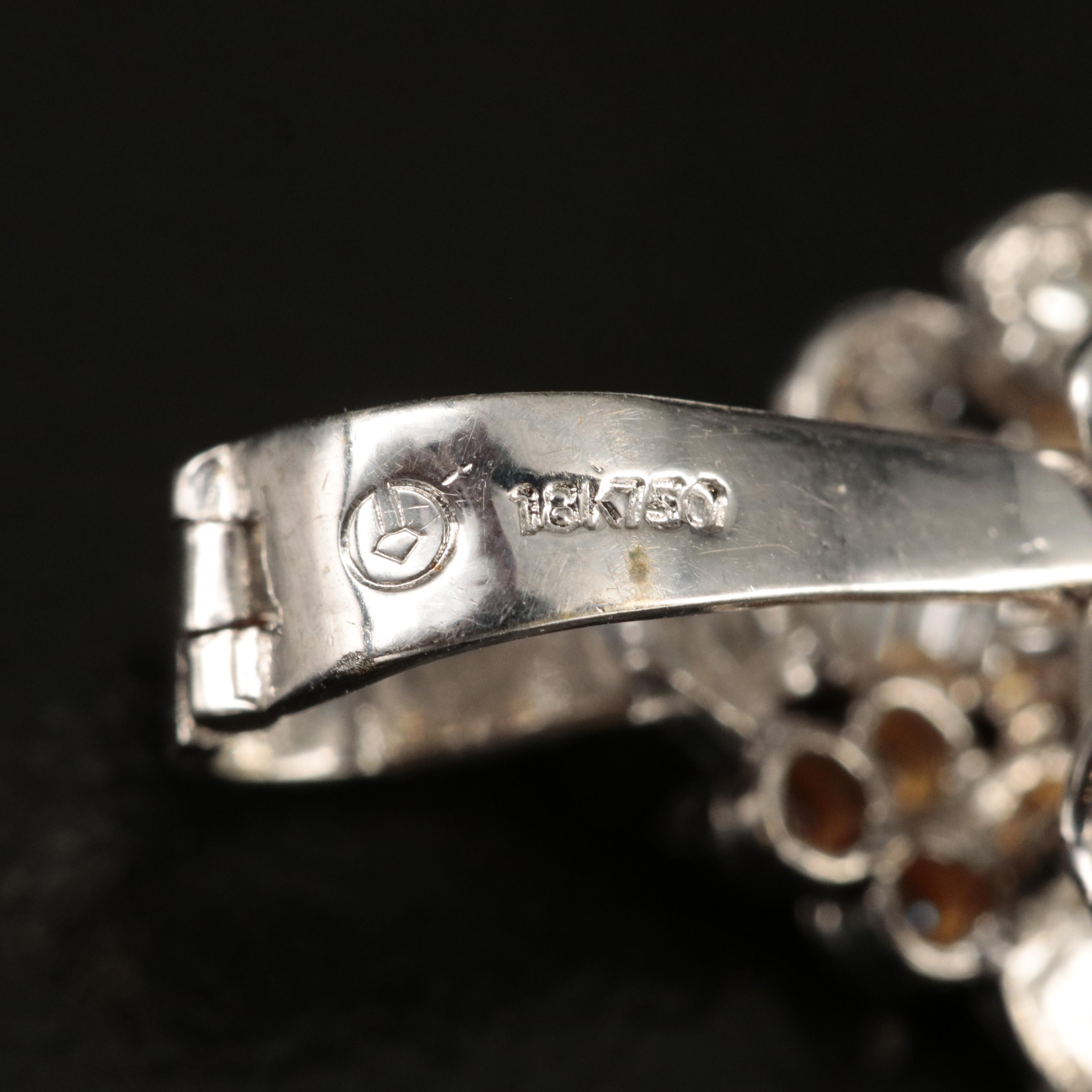 18K Pearl and Diamond Enhancer Pendant