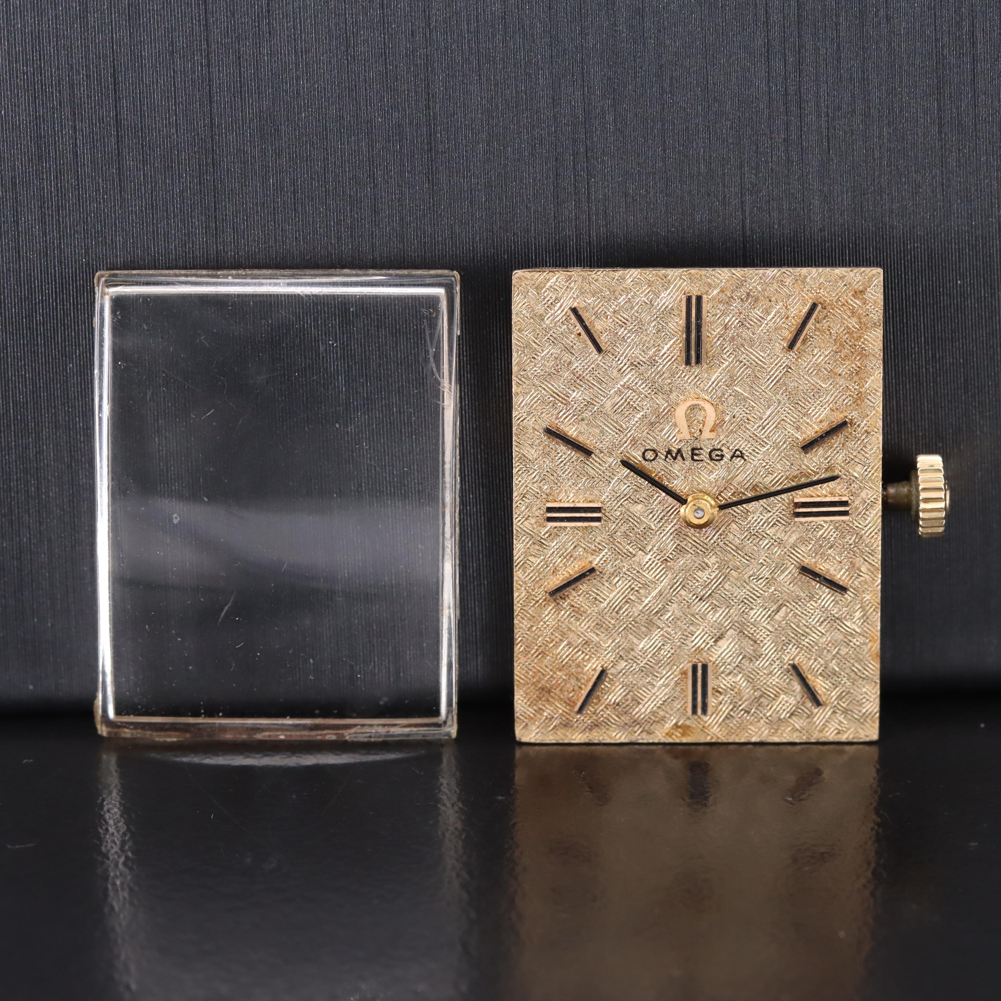 Omega Watch Movement Dial and Hands