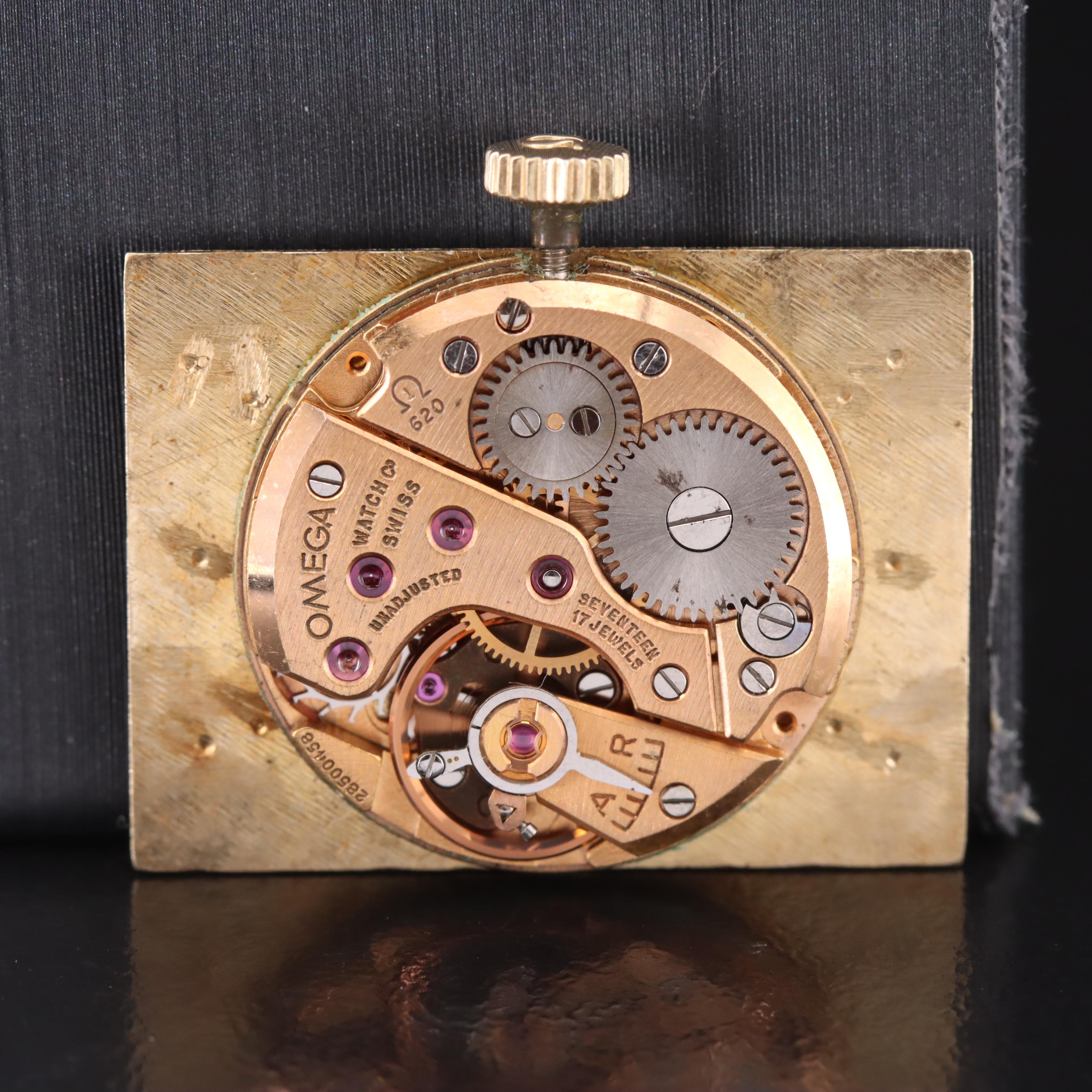 Omega Watch Movement Dial and Hands