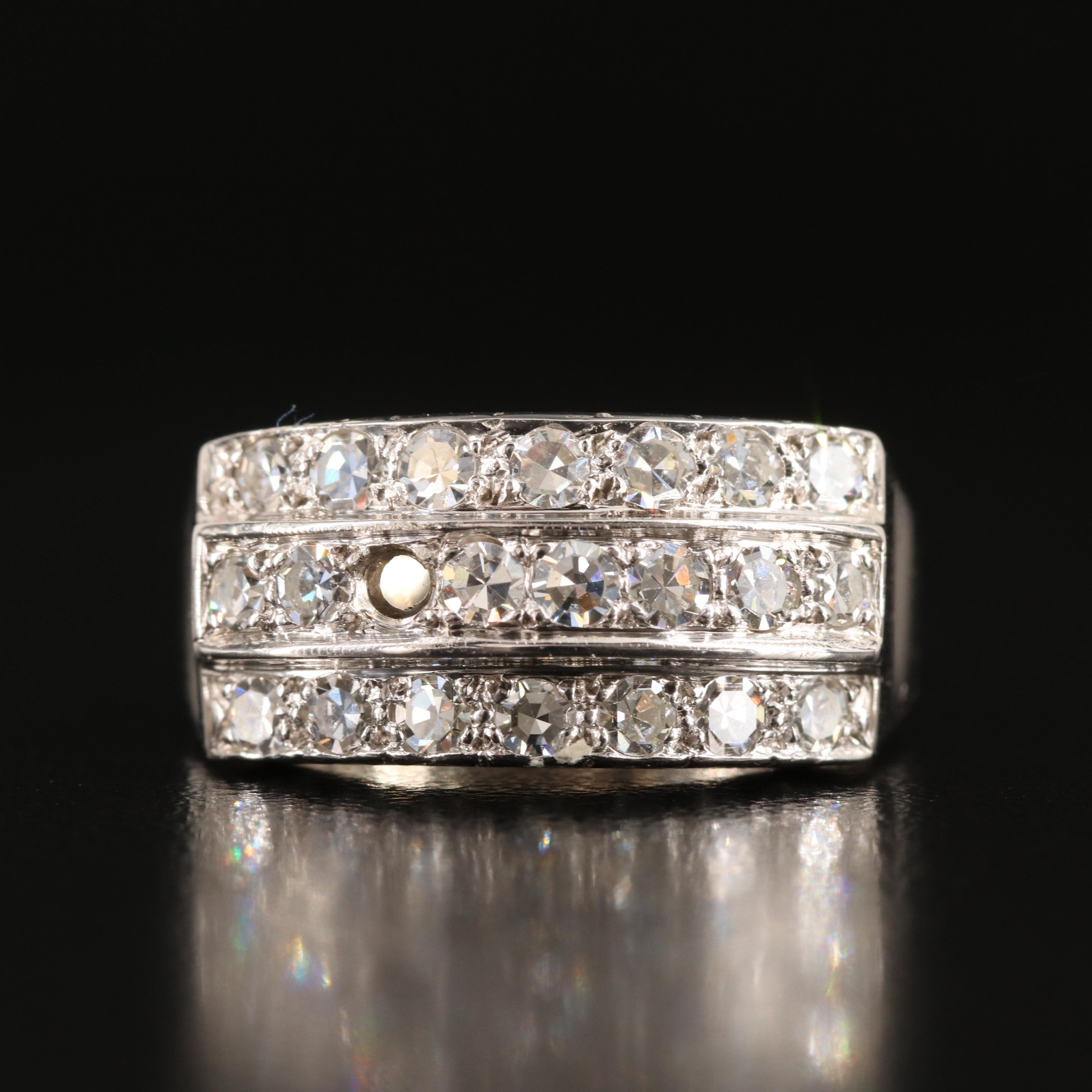 14K 0.73 CTW Diamond Ring with 0.03 CT Loose Stone