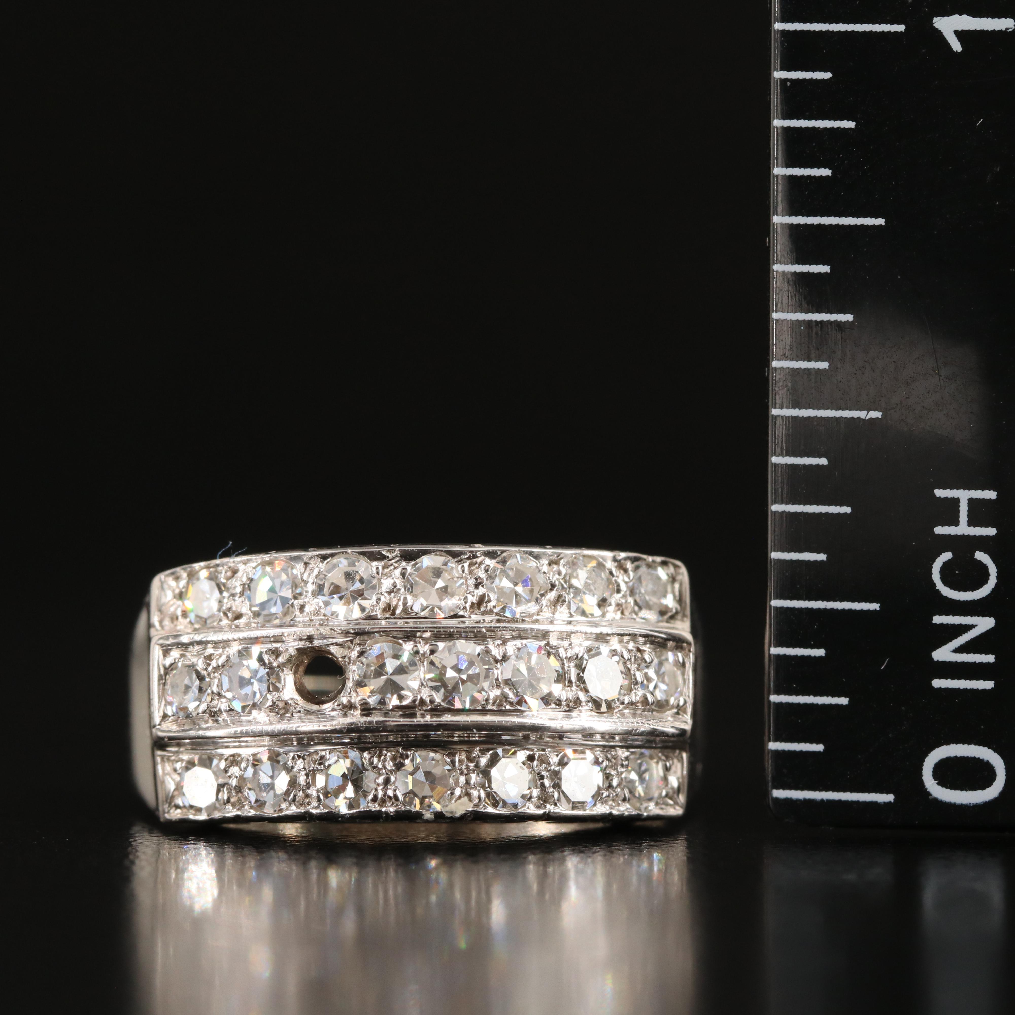 14K 0.73 CTW Diamond Ring with 0.03 CT Loose Stone