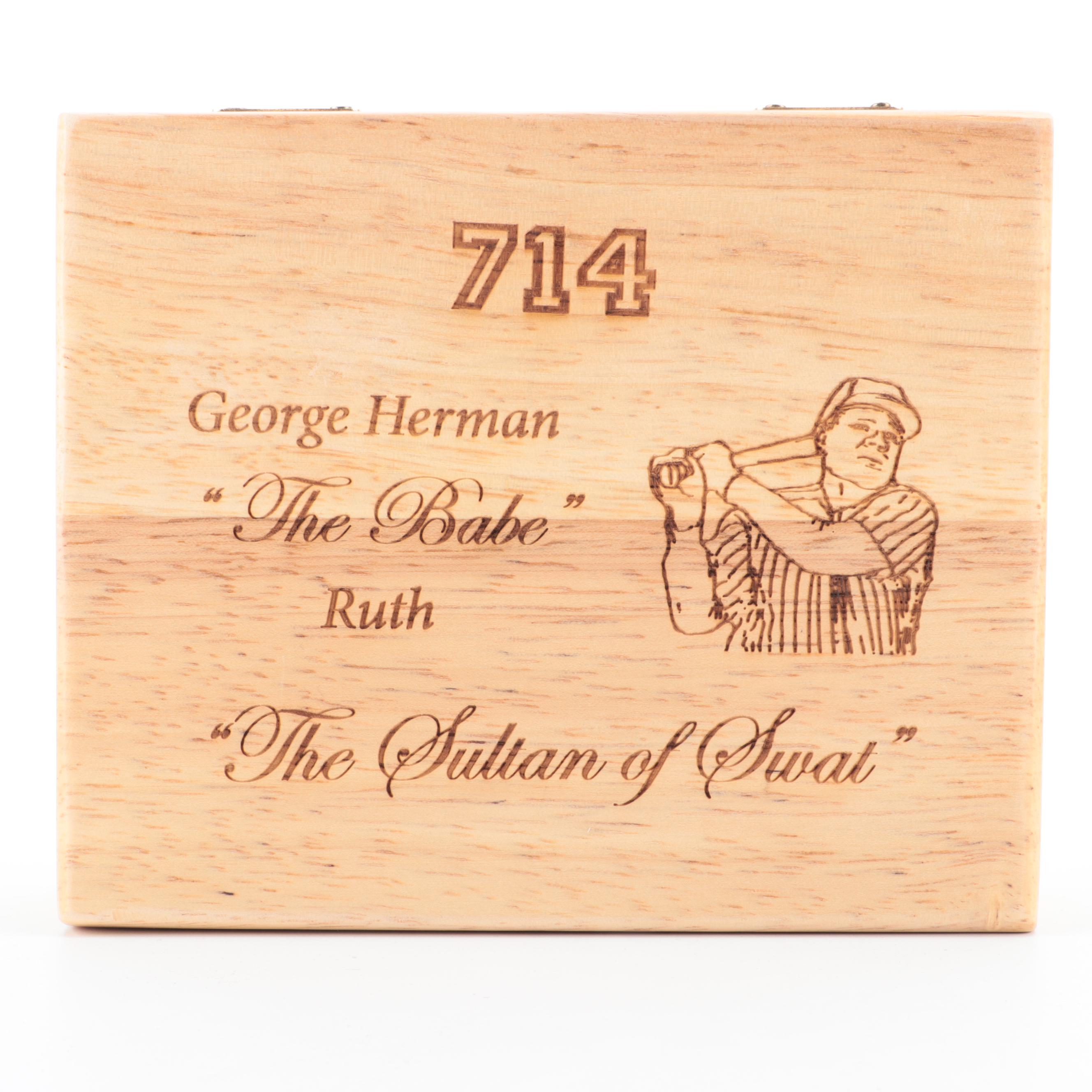 Steel Warrior "Sultan of Swat: George Herman 'The Babe' Ruth" Folding Knife