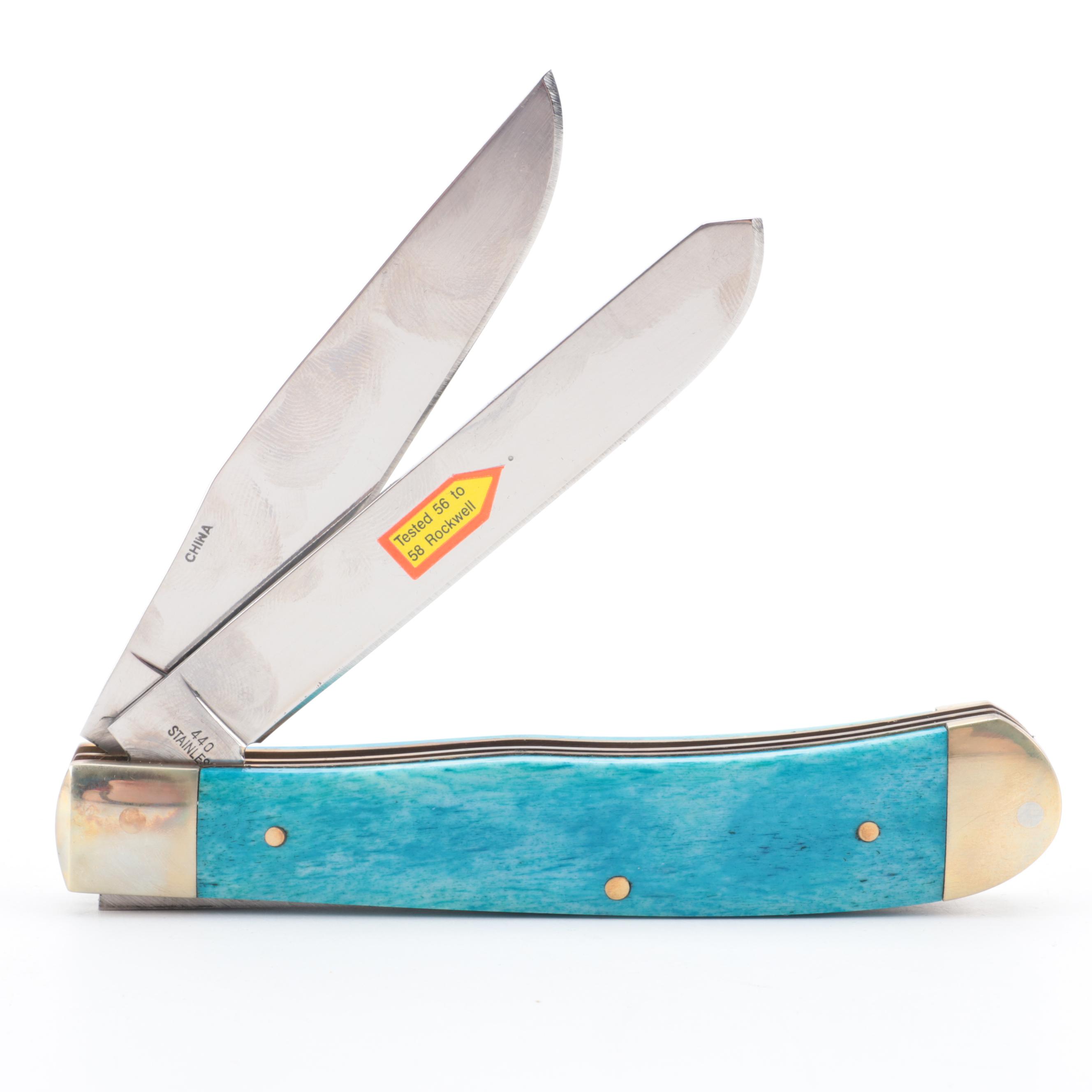 Steel Warrior "Sultan of Swat: George Herman 'The Babe' Ruth" Folding Knife